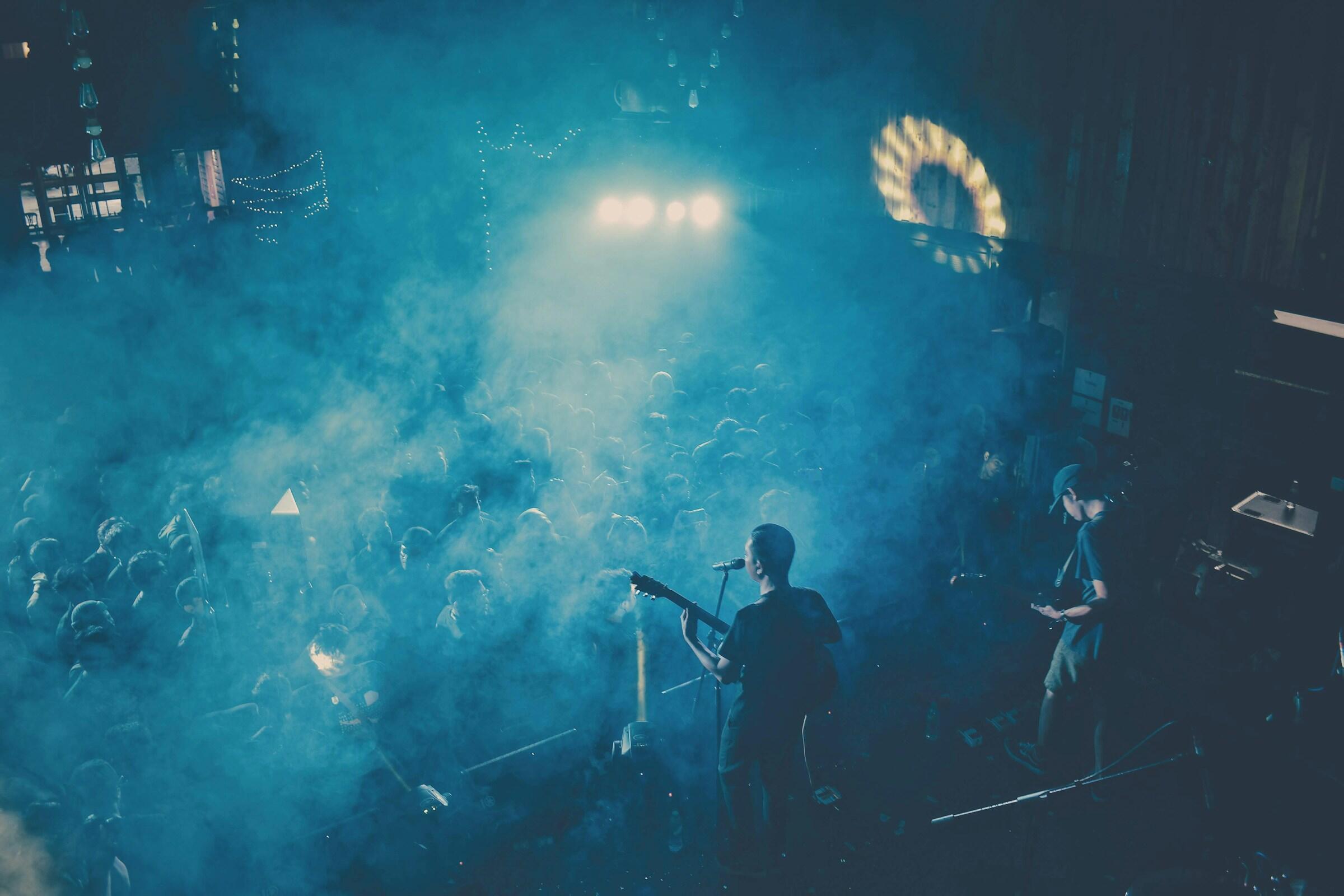 rockkoncert nézőtere