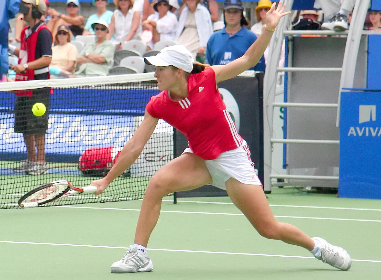 Justine Henin belga teniszező