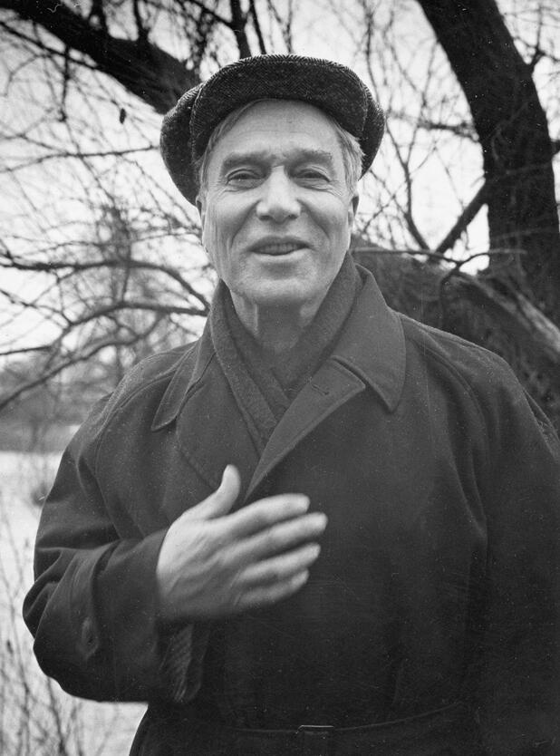 portré boris pasternak 1958ban