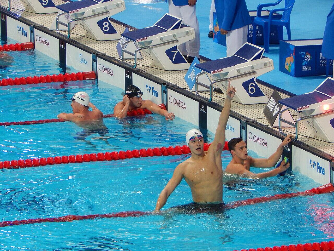 kínai olimpiai úszók