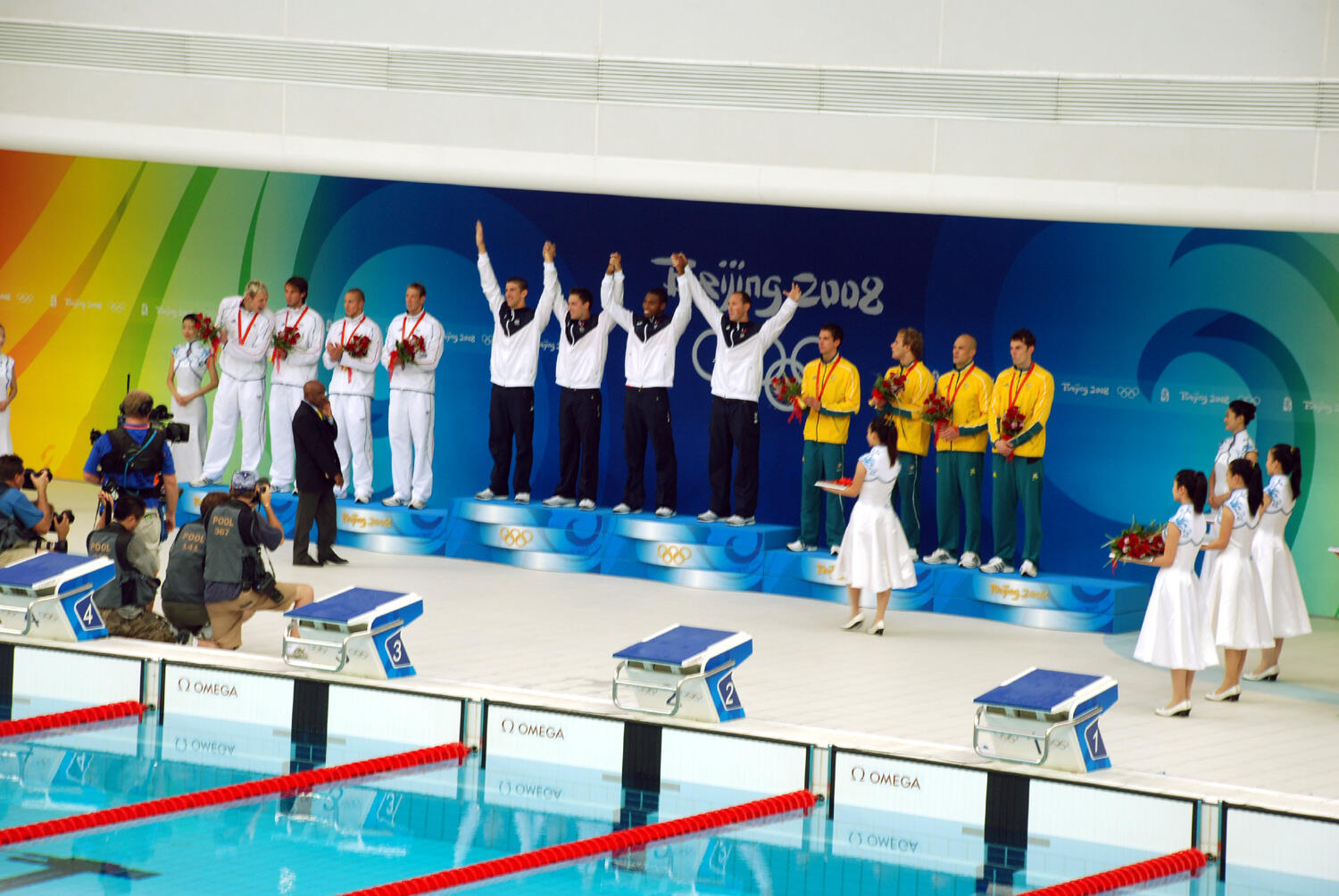 2008 pekingi olimpia úszás