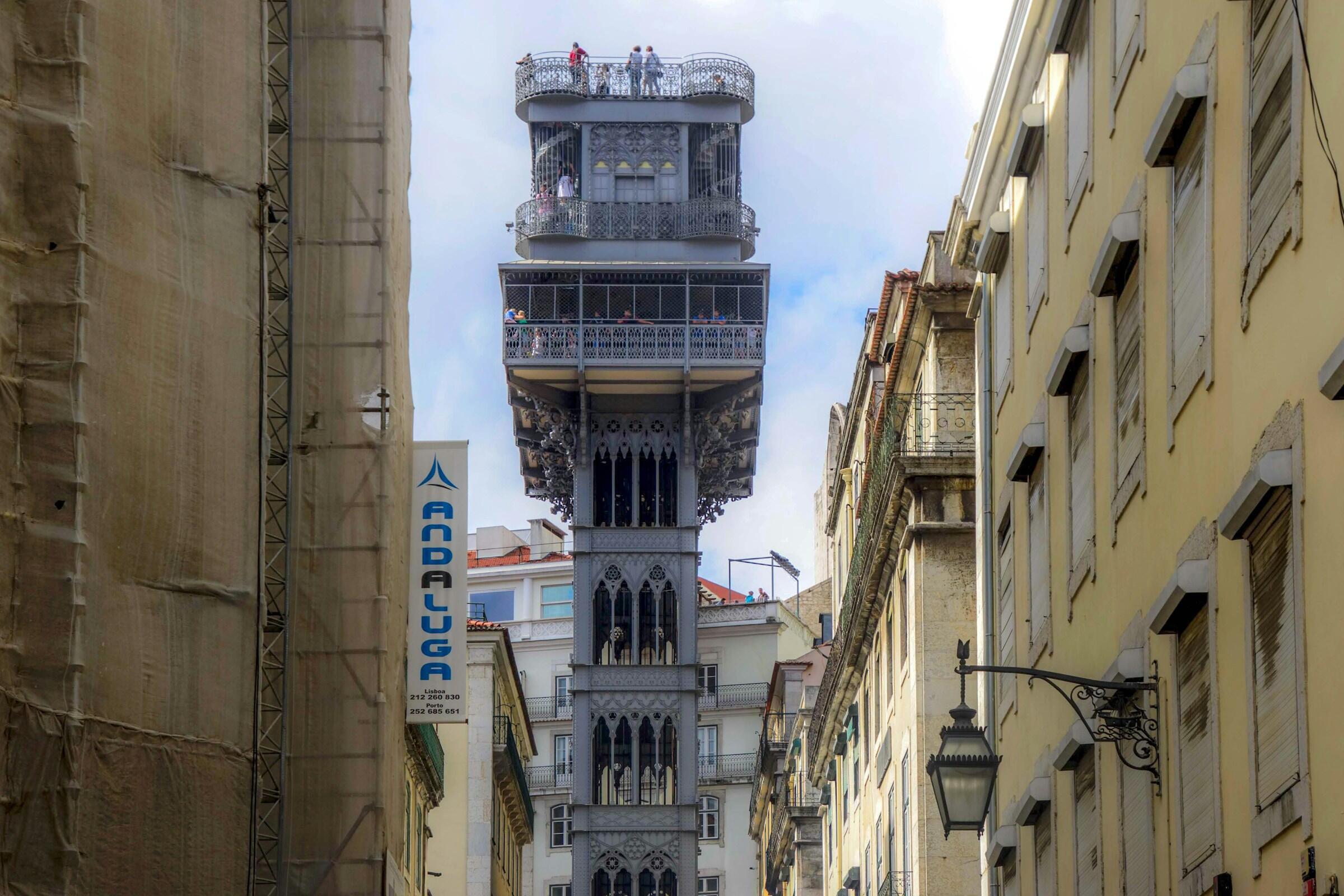 Santa Juste felvonó