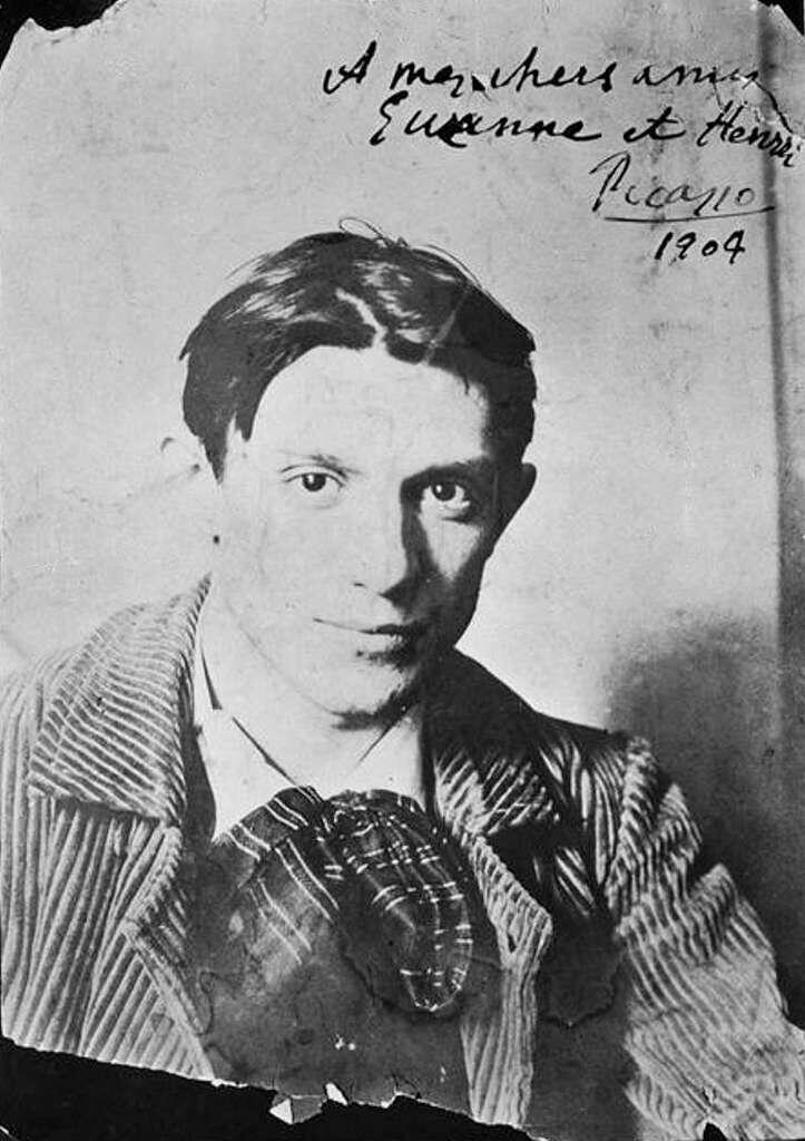 Pablo Picasso fiatalon 1904-ben