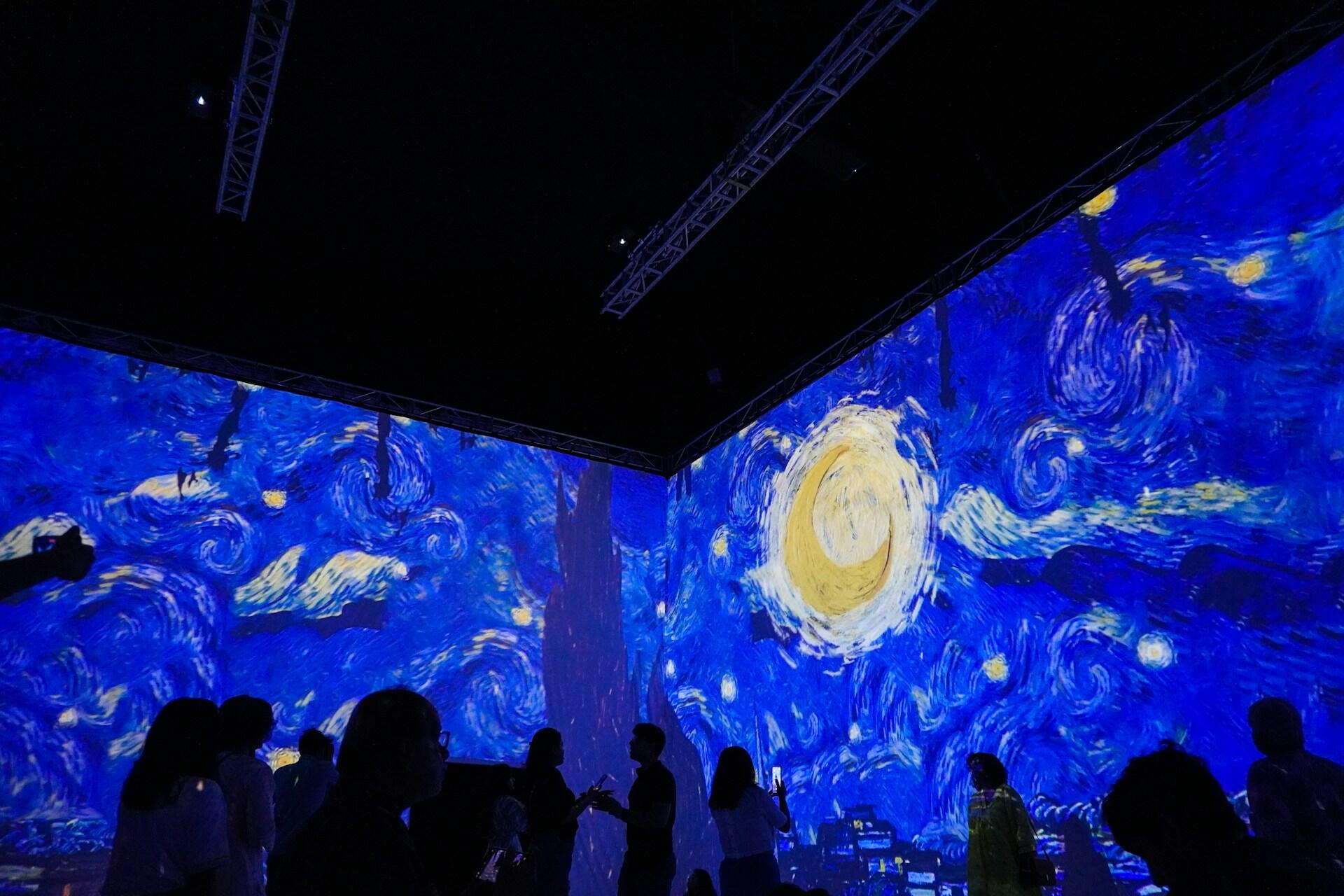 csillagos éj van gogh