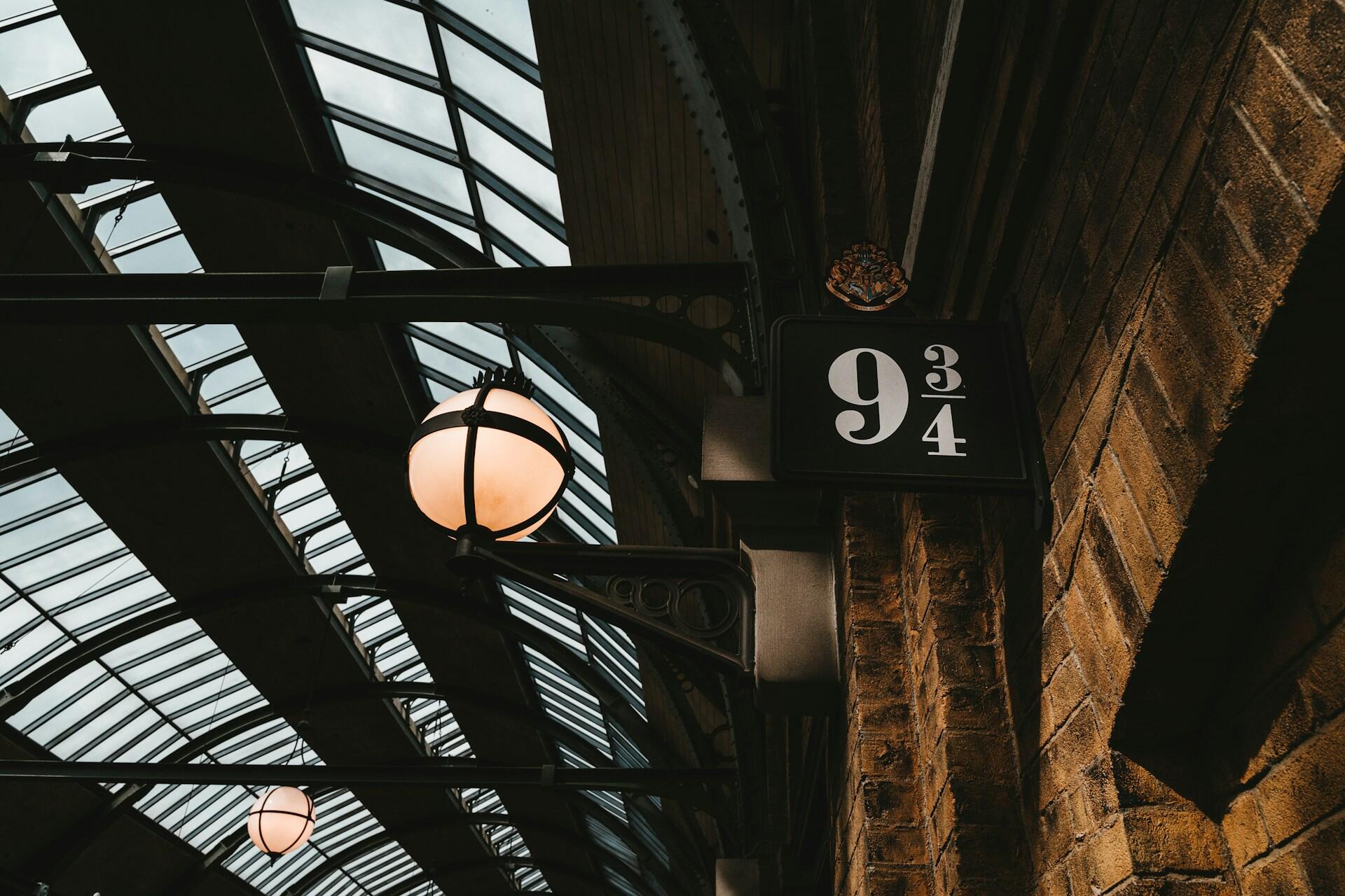 harry potter vonat vágány