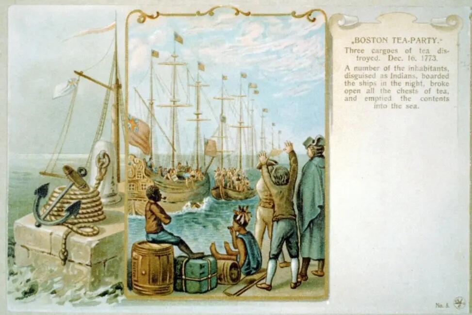 Brit Kelet-indiai Társaság bostoni teadélután