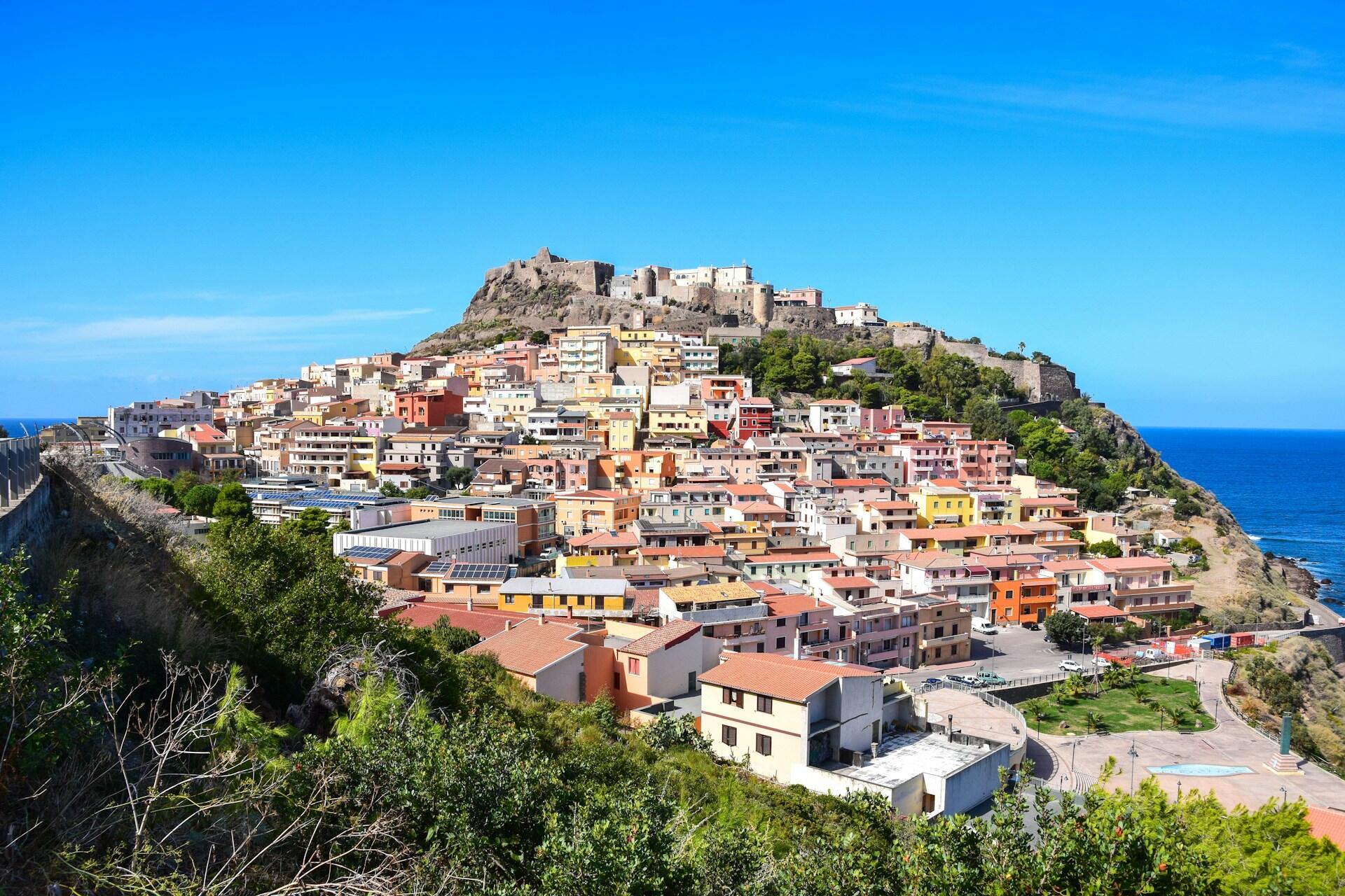 Castelsardo Szardínia