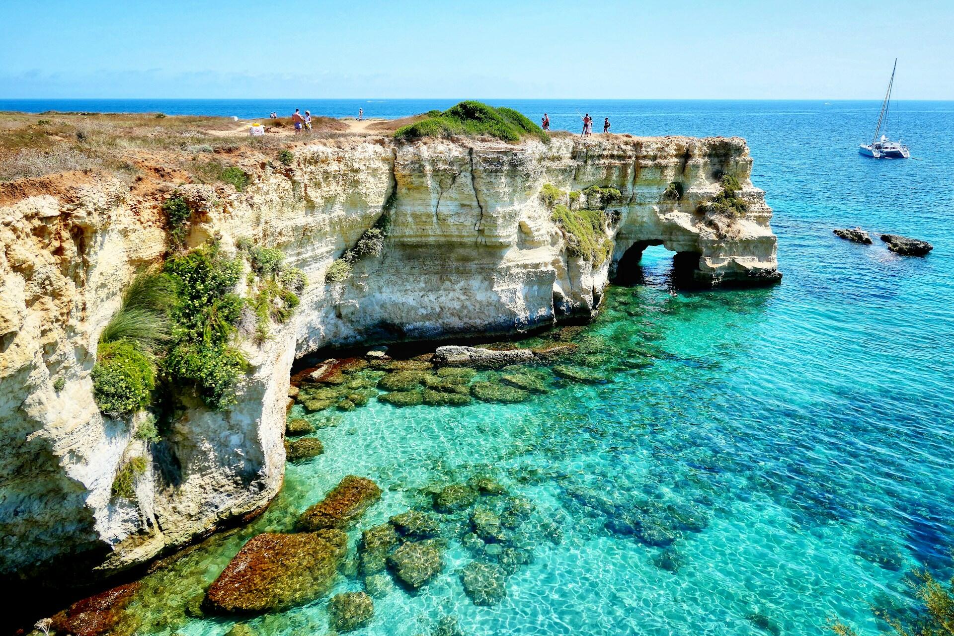 olaszországi partszakasz Puglia