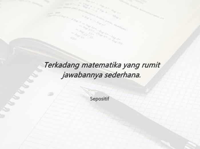 Kata bijak matematika