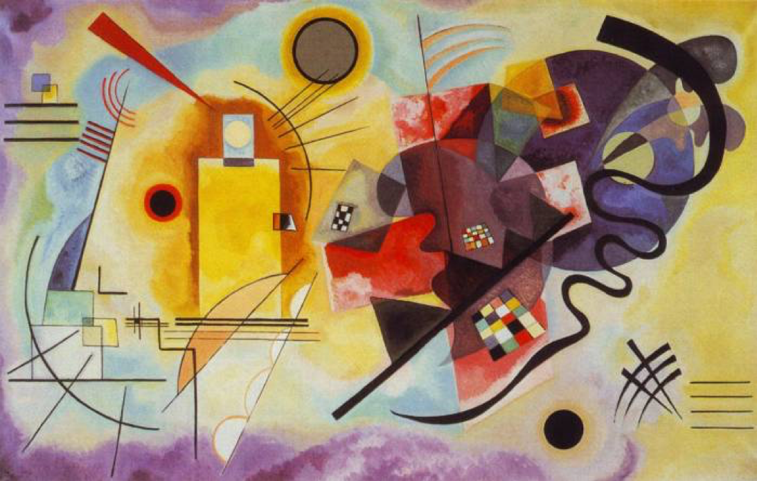 Satu dari sekian karya Vassily Kandinsky