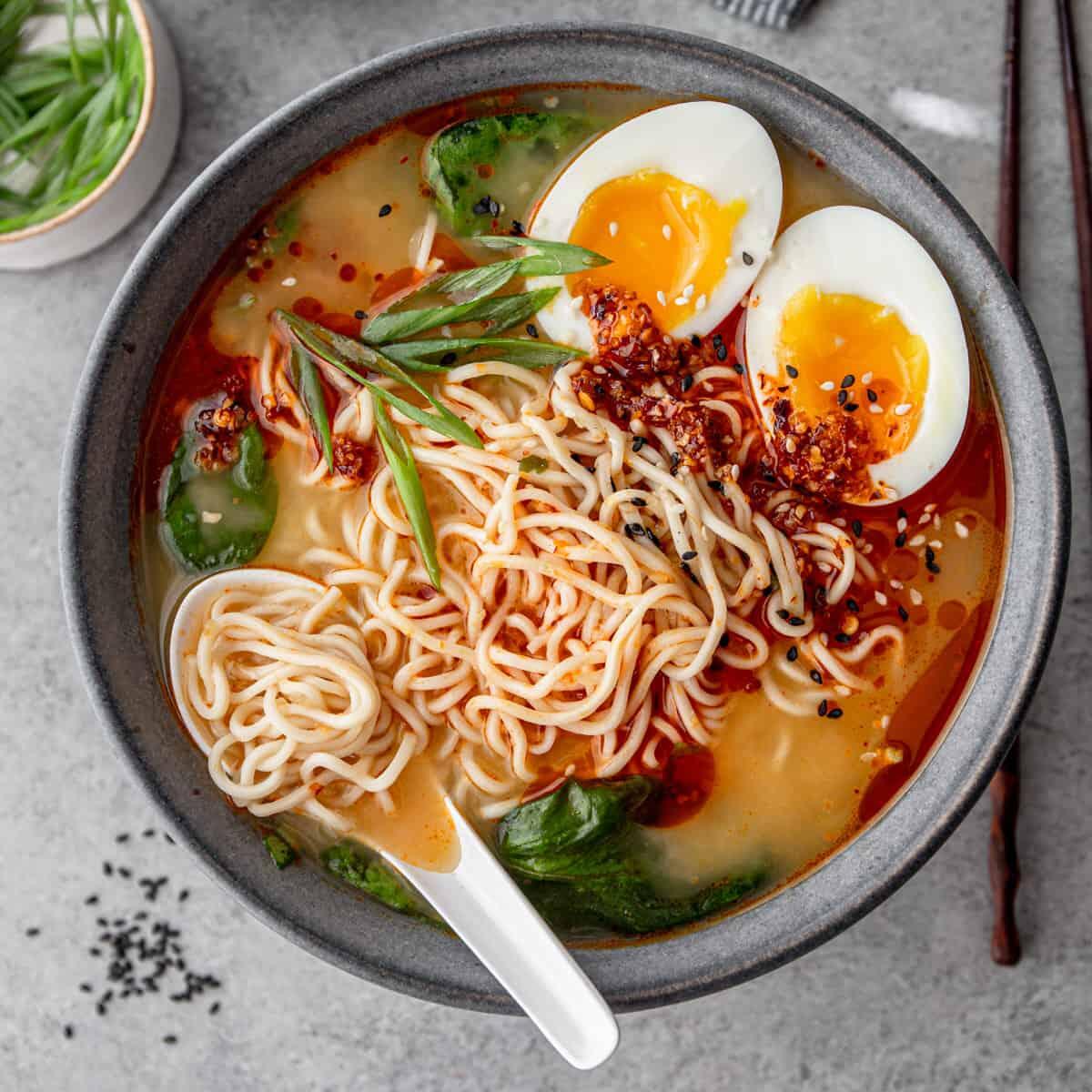 Miso Ramen, source: Inquiring Chef