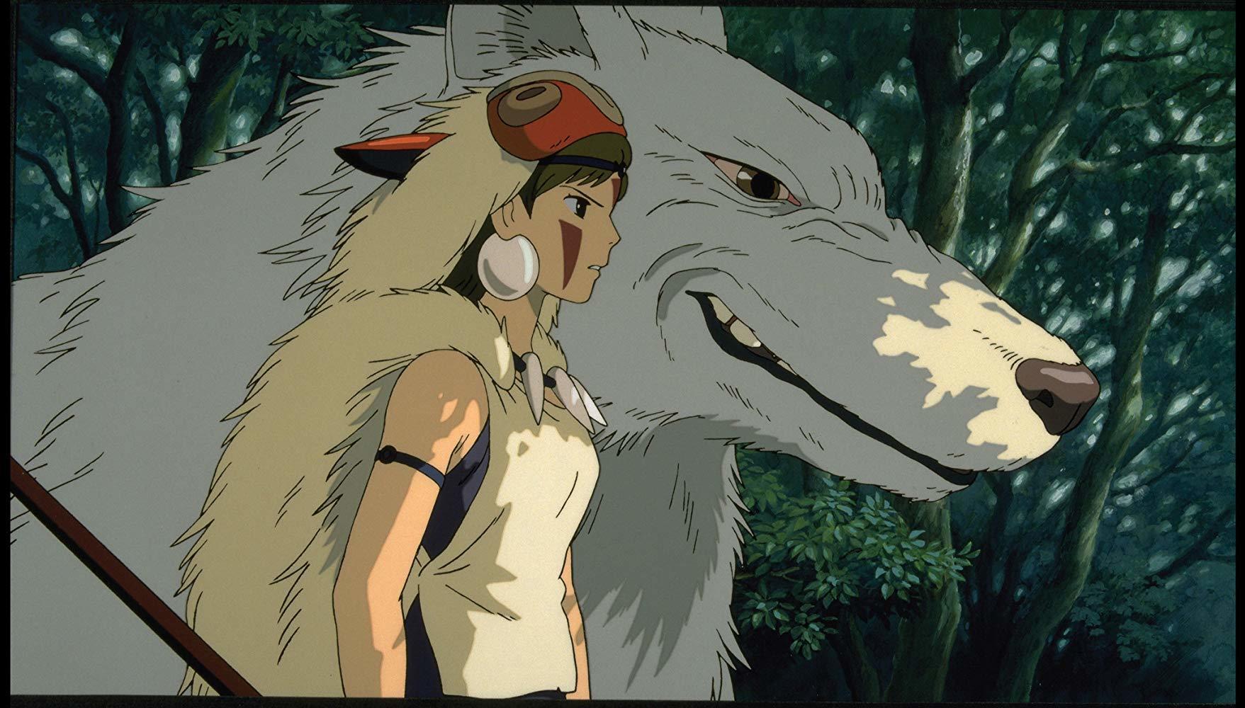 Princess Mononoke adalah tema cosplay yang populer (oleh MyAnimeList).