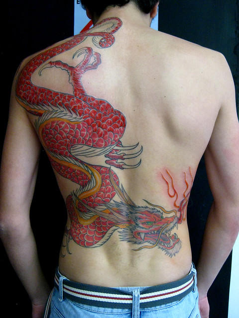gambar tato naga