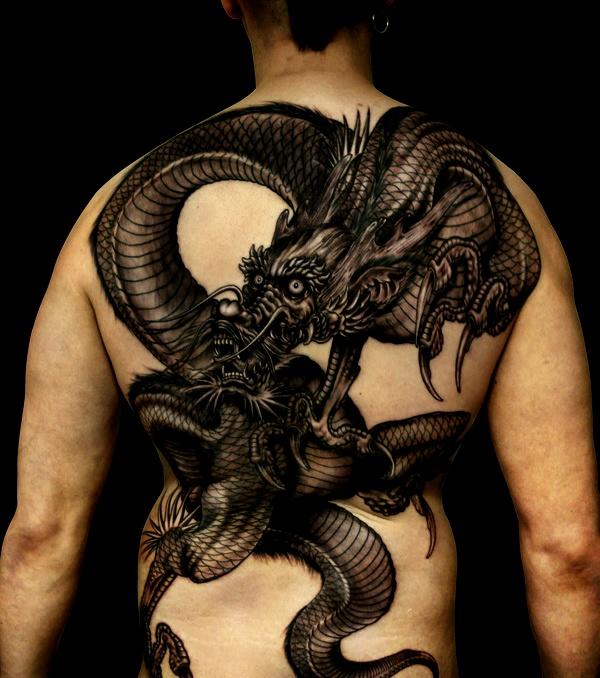 gambar tato naga