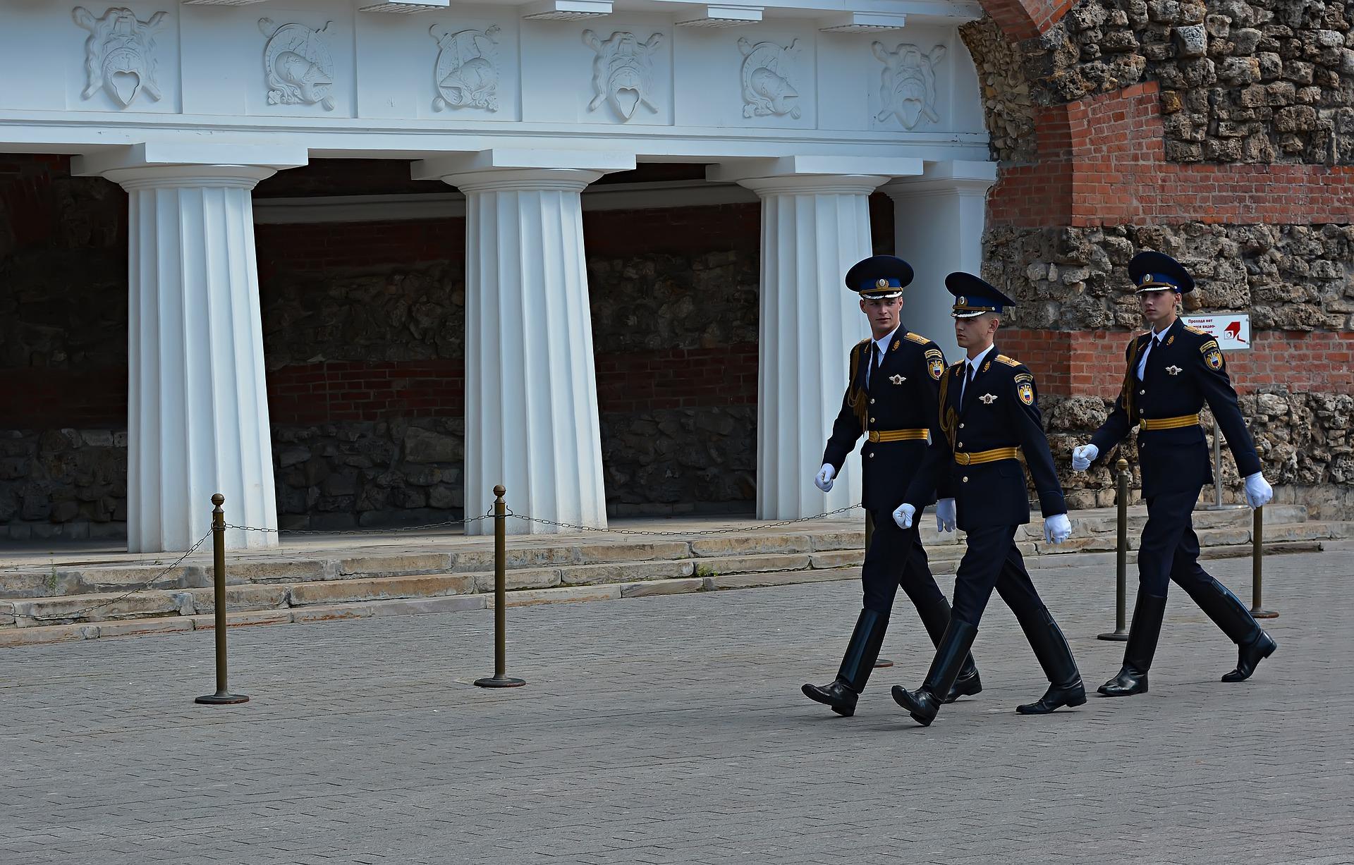 Tentara kehormatan resimen kremlin