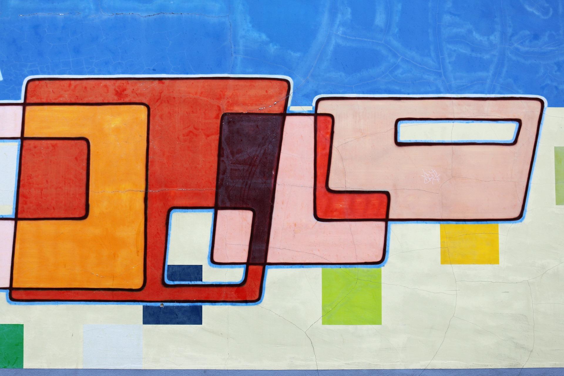 Balok-balok lukisan noland