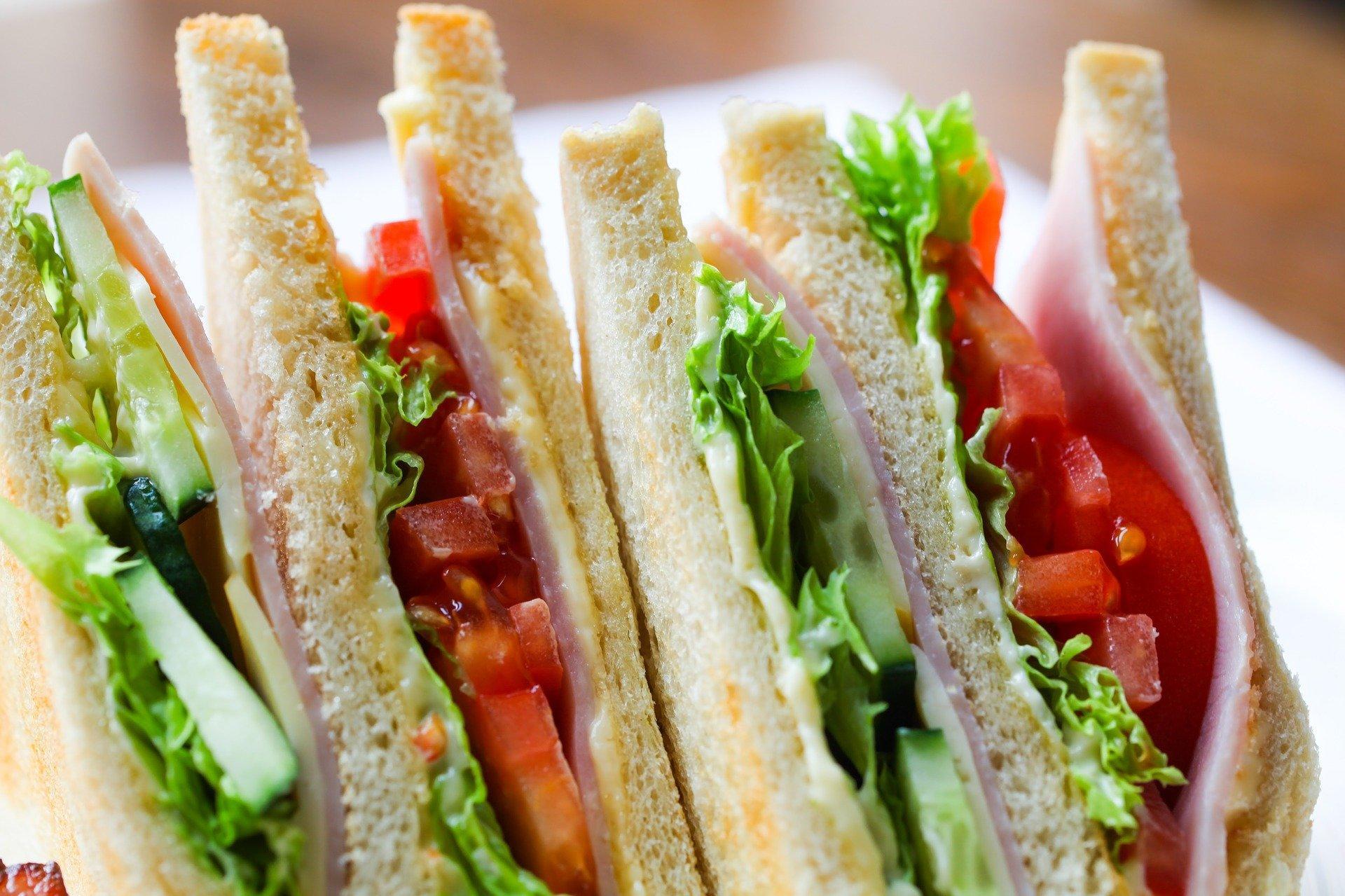 esai bisa diibaratkan seperti sandwich dengan setiap lapisannya