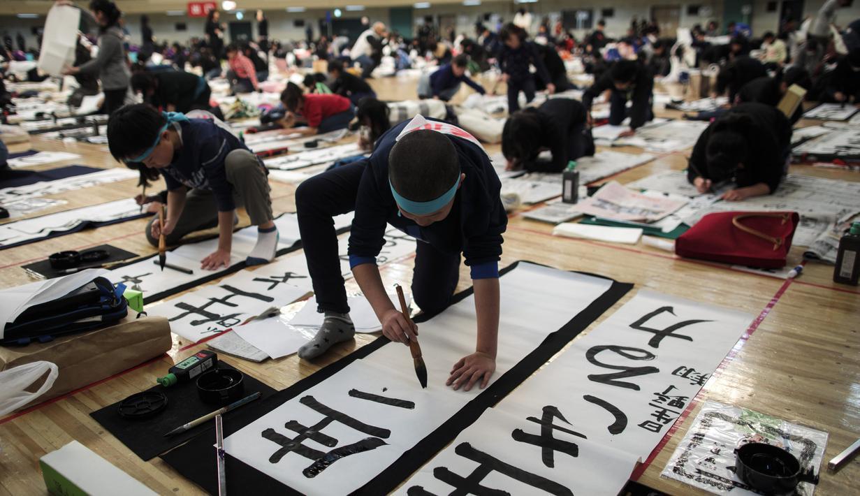 belajar kaligrafi shodo