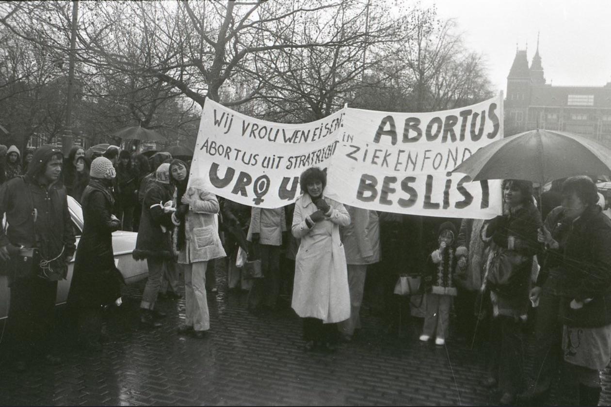 demo kesetaraan hak dan gender di Belanda
