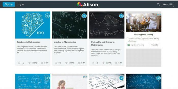 banyak referensi di internet untuk belajar matematika