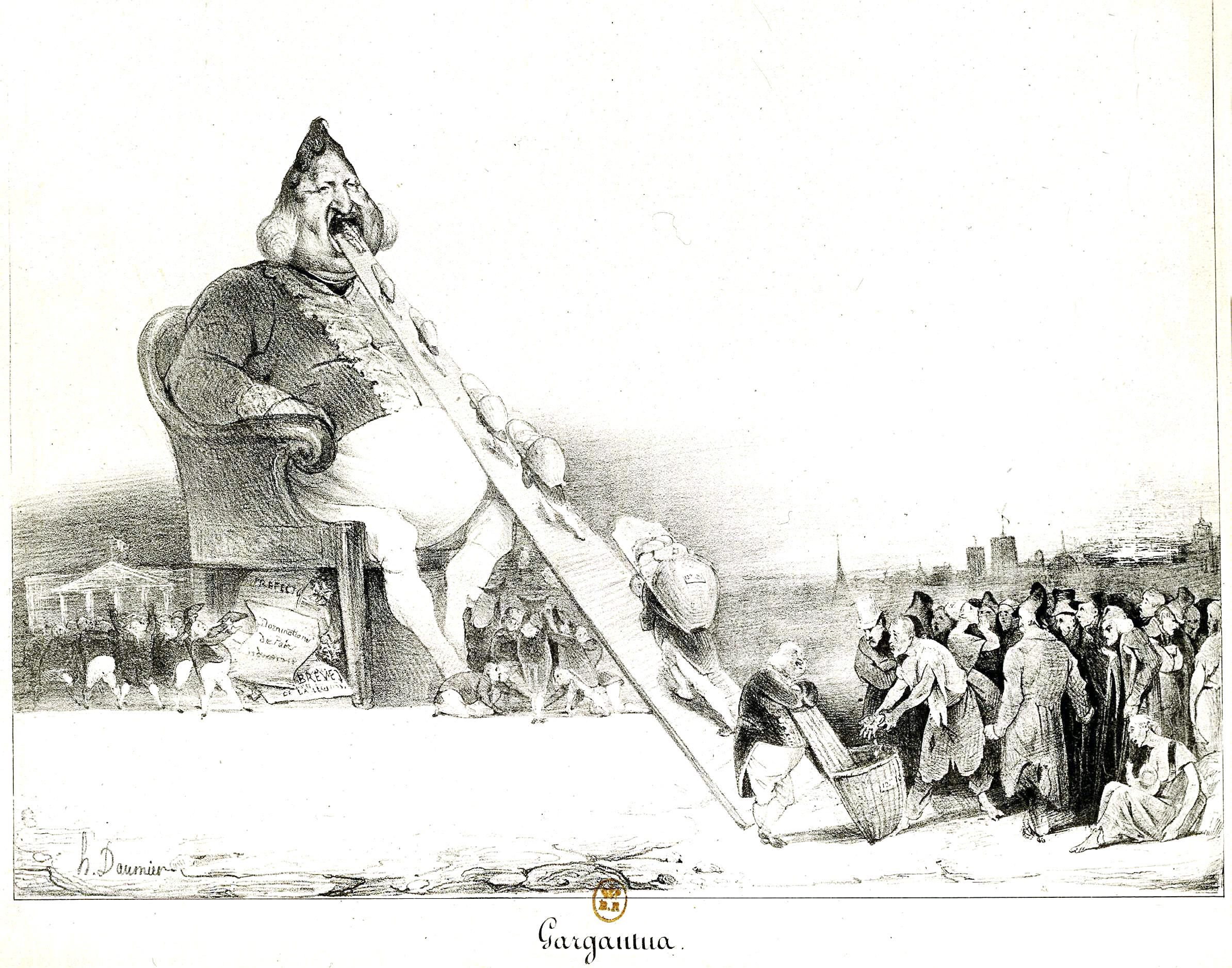 Gargantua karya Daumier