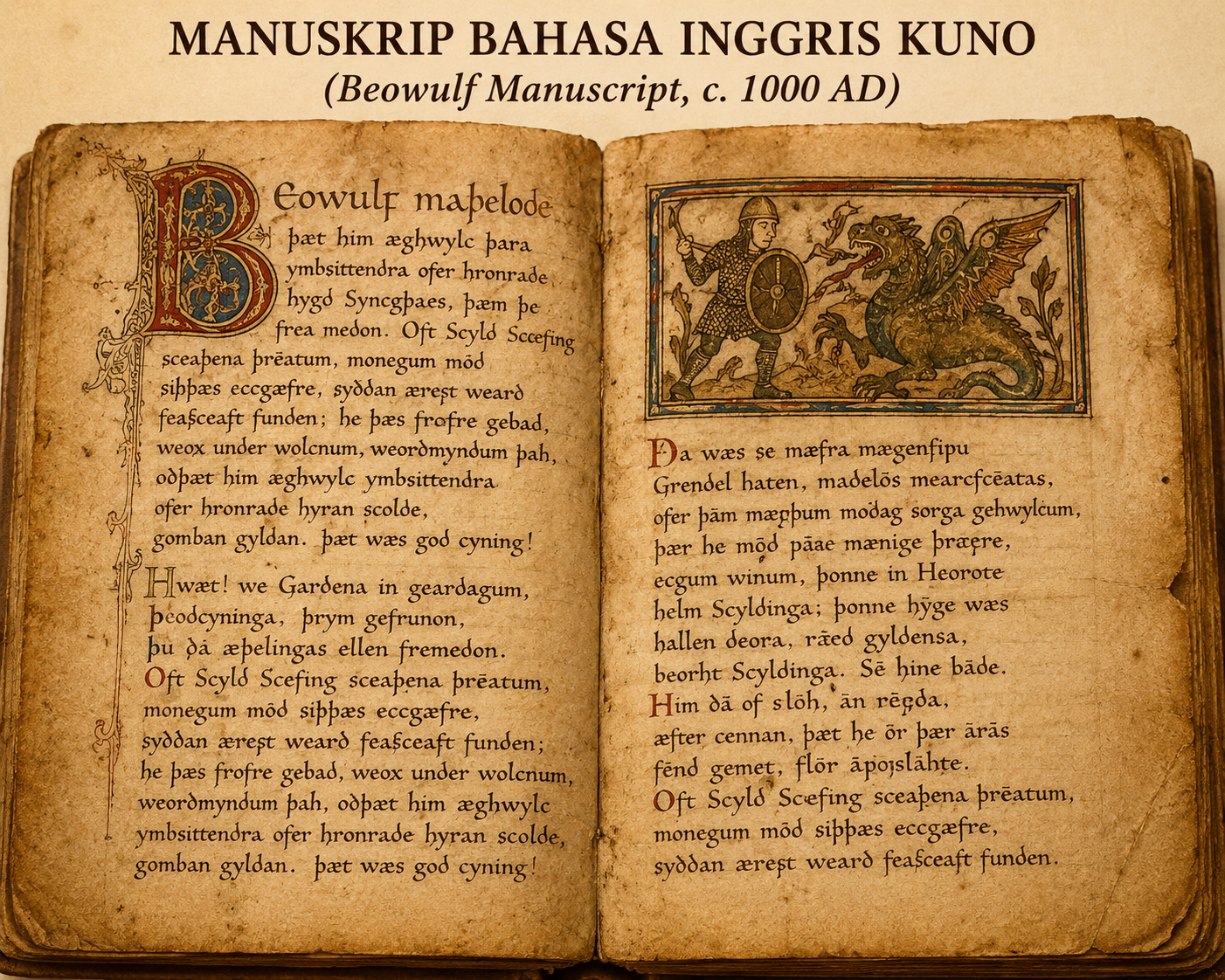 Manuskrip bahasa