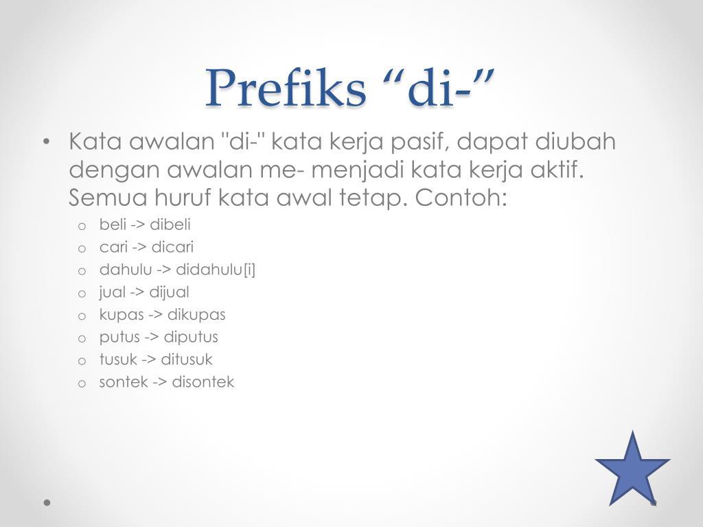 belajar tentang kata kerja