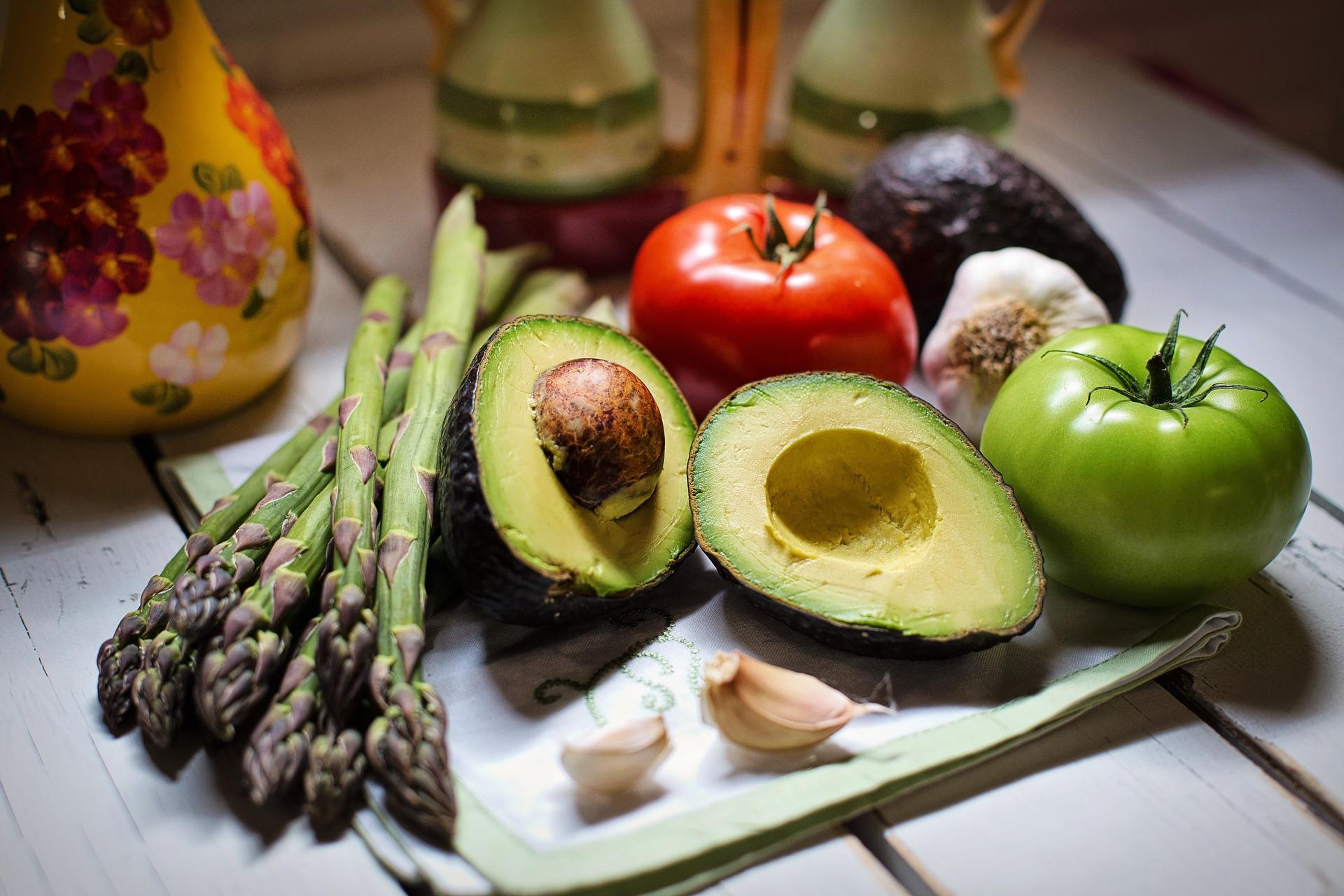 sayur dan buah untuk vegan
