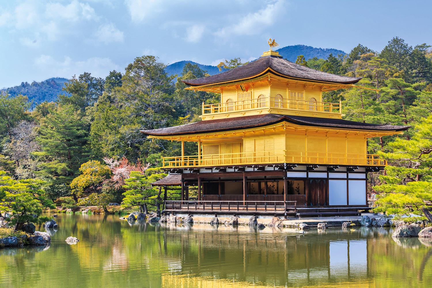 berkunjung ke kuil emas kyoto