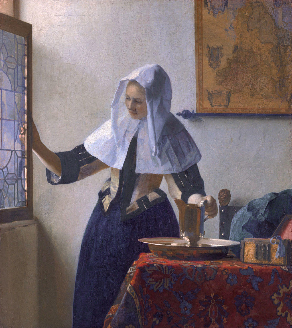 keunikan lukisan Woman with a Water Jug