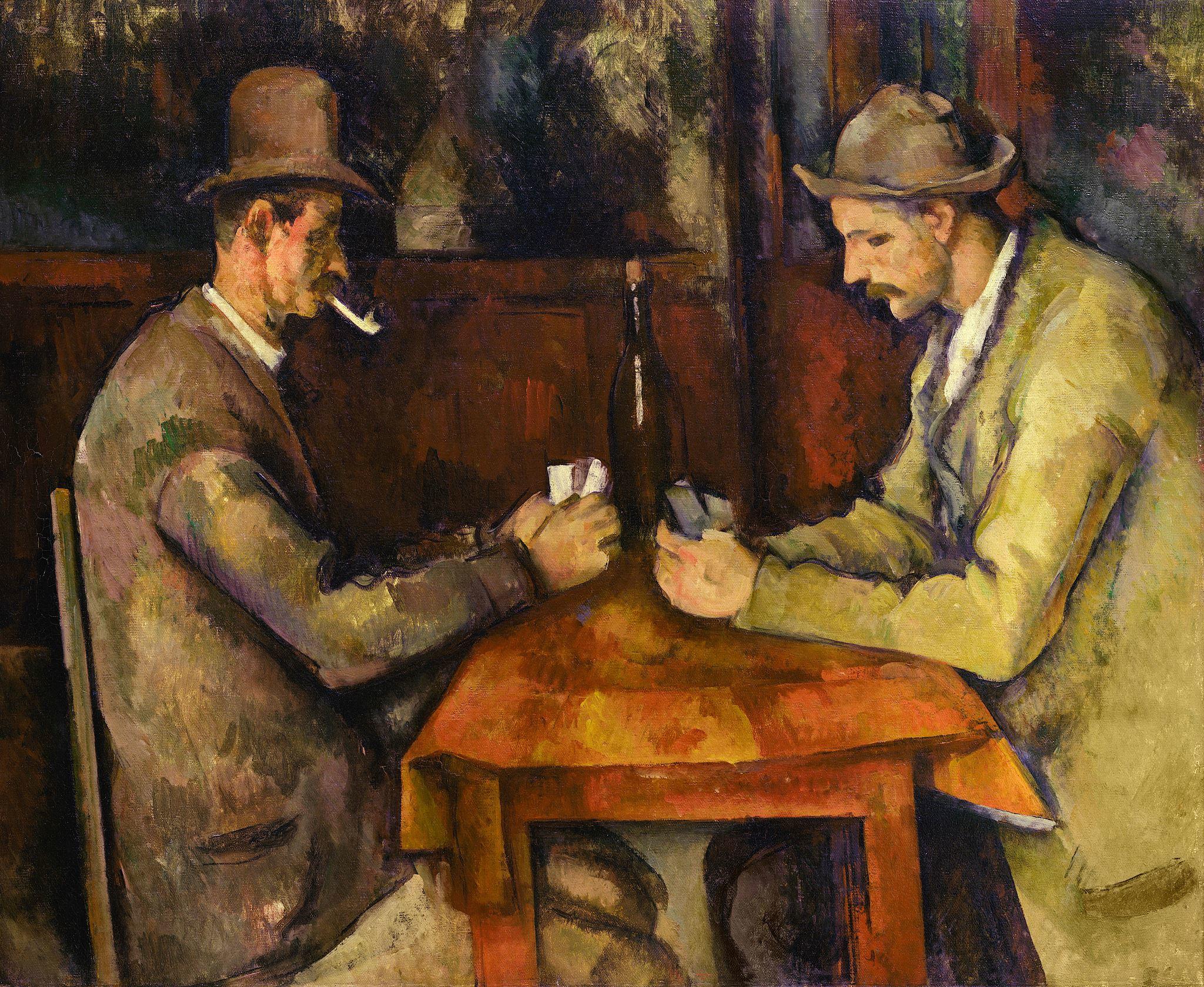 The Card Players adalah lukisan terbaik Cézanne