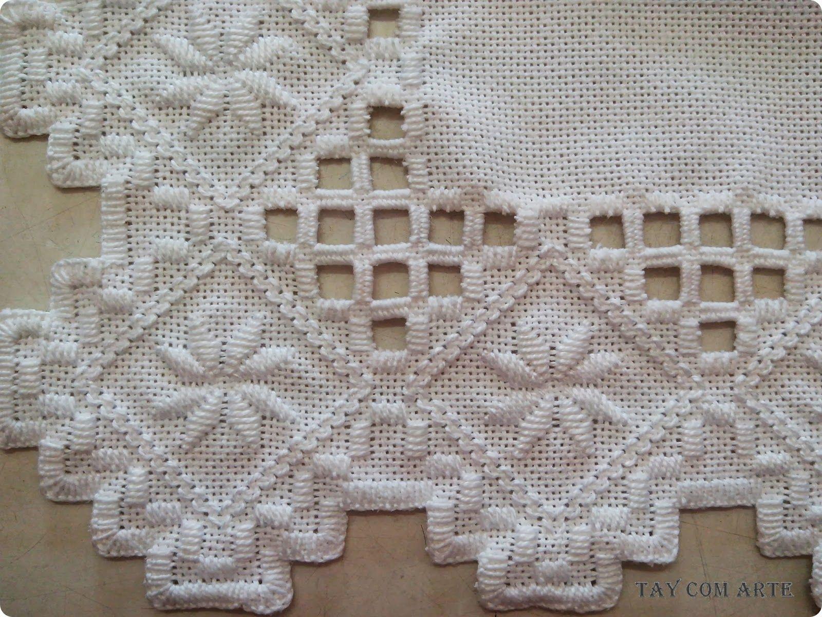 bentuk pola Hardanger