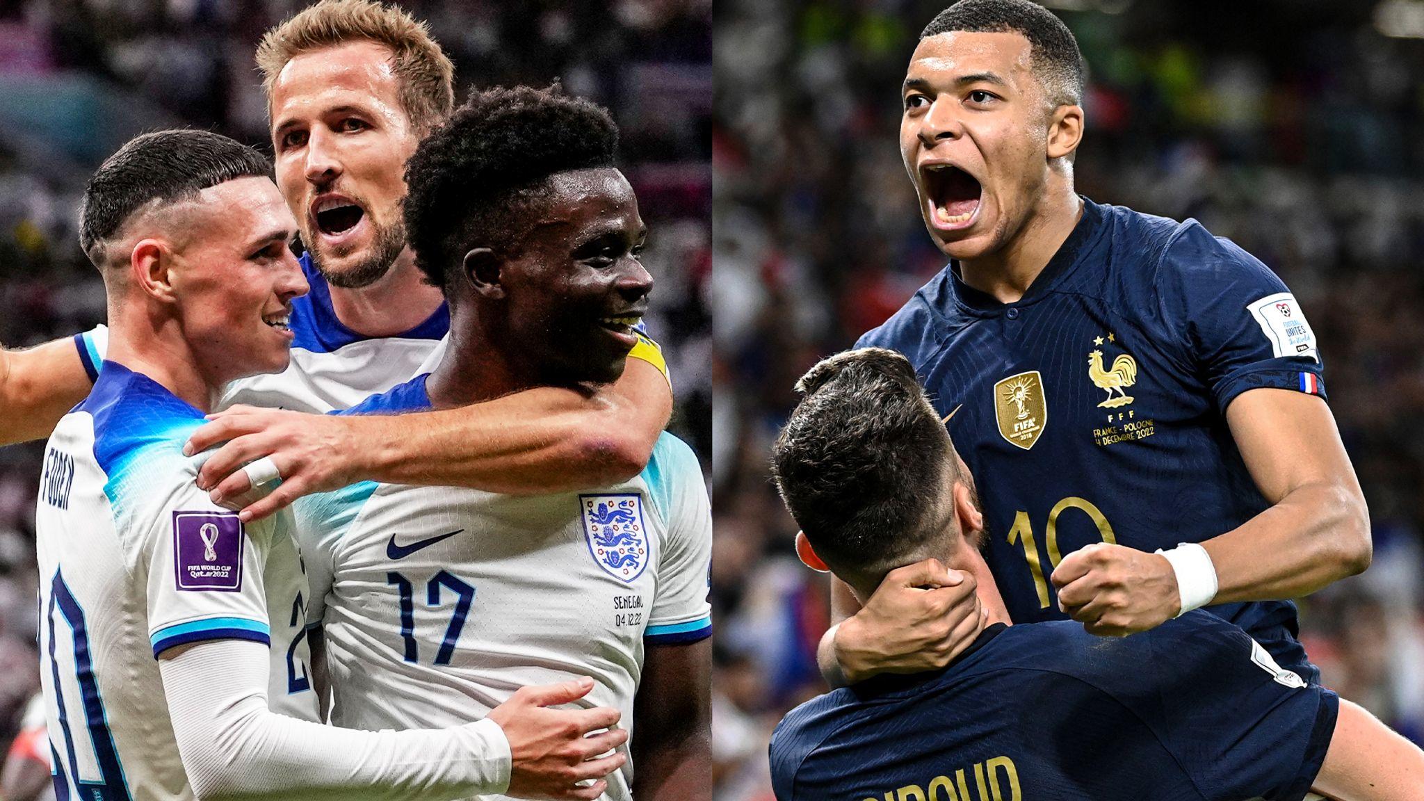 bola inggris vs perancis