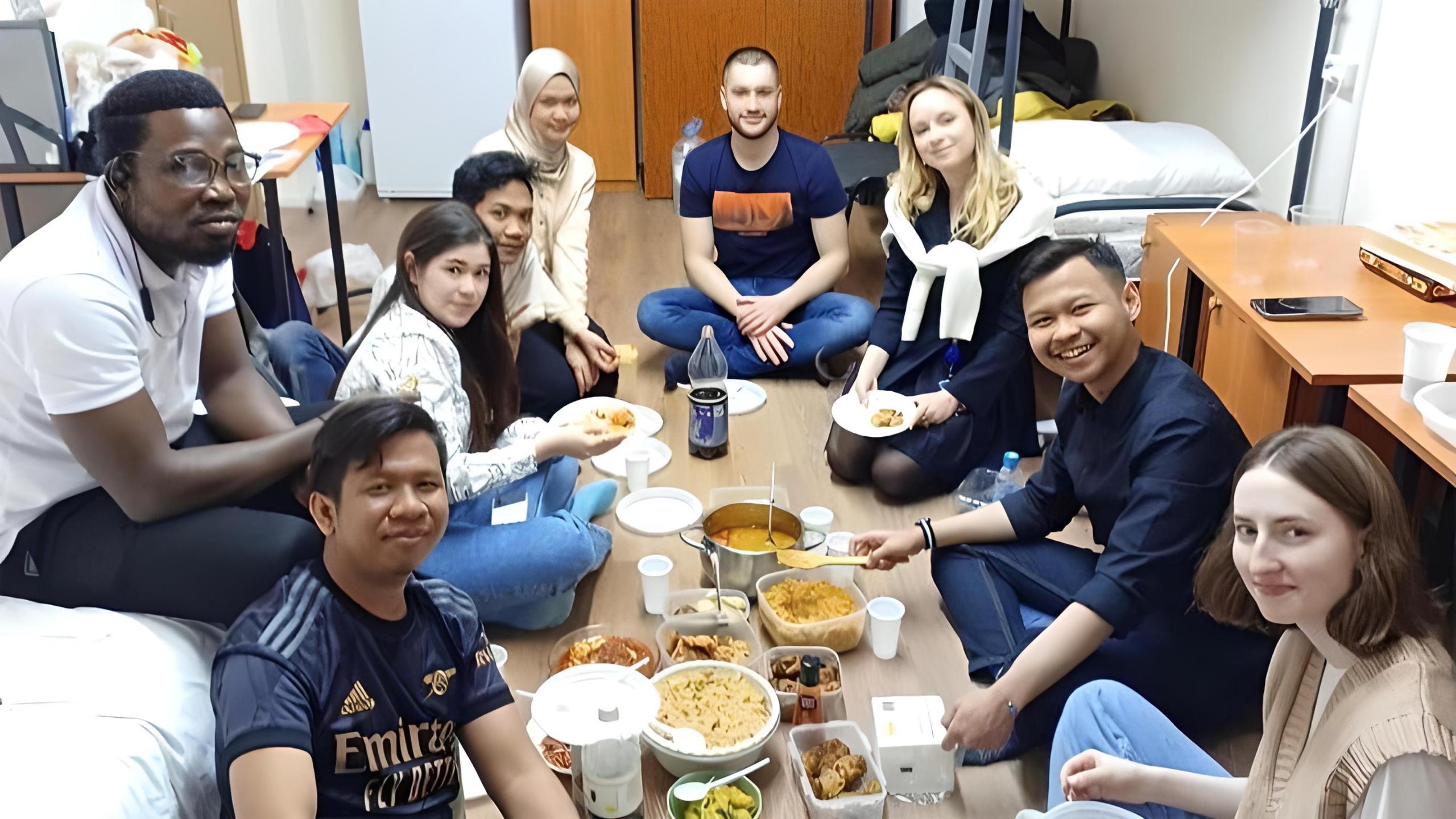 berlatih bahasa rusia dengan keluarga asuh