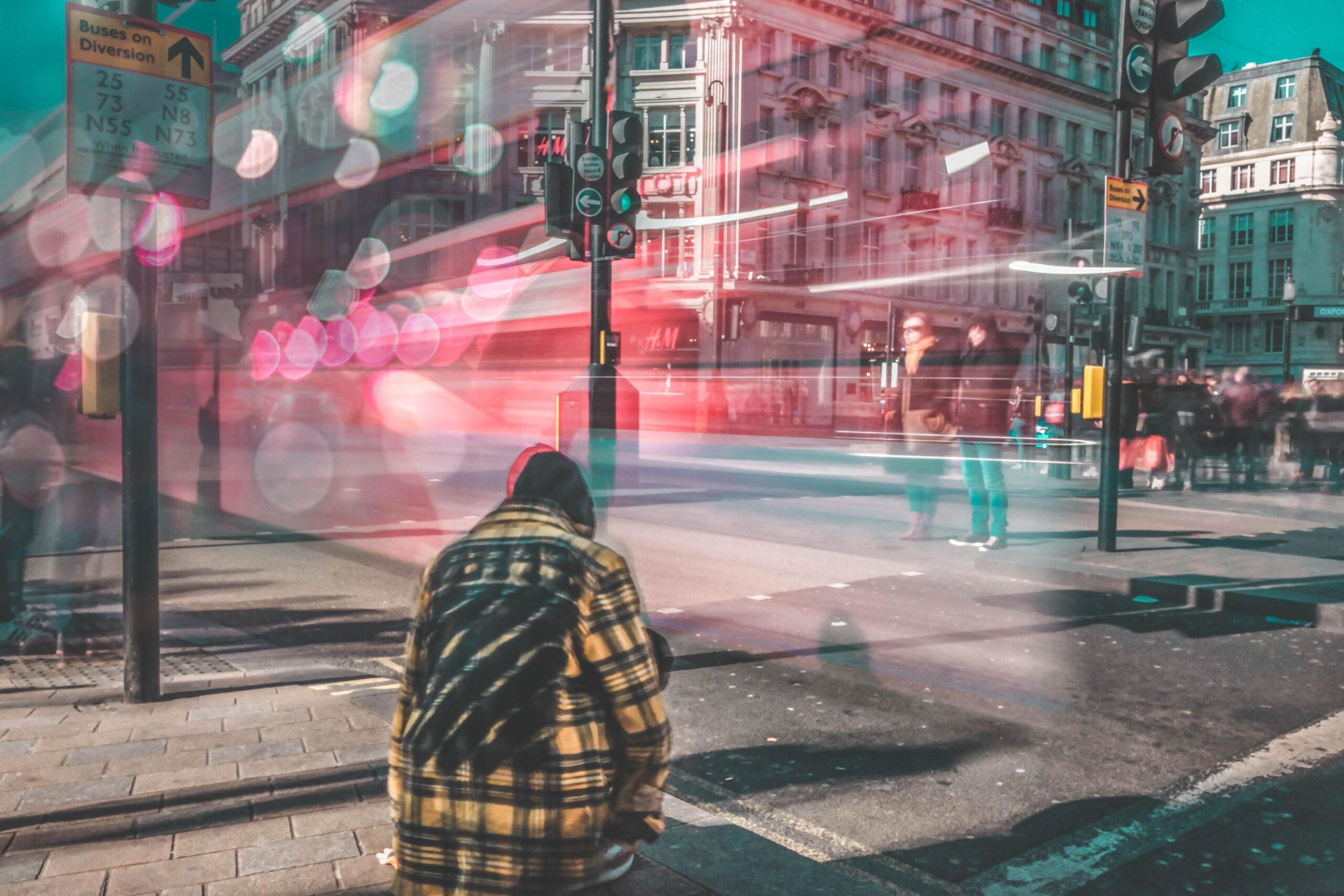 cara menjepret objek di jalan