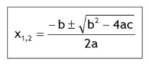 formula diskriminan