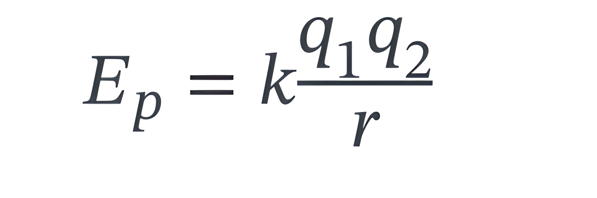 Rumus energi potensial