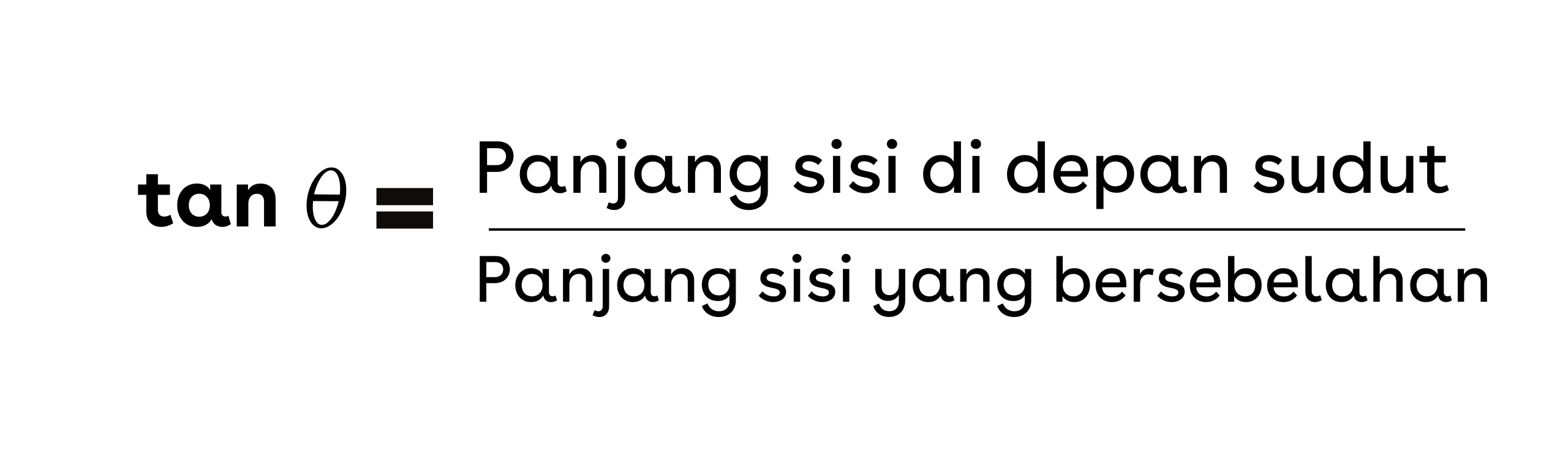 rumus tan matematika