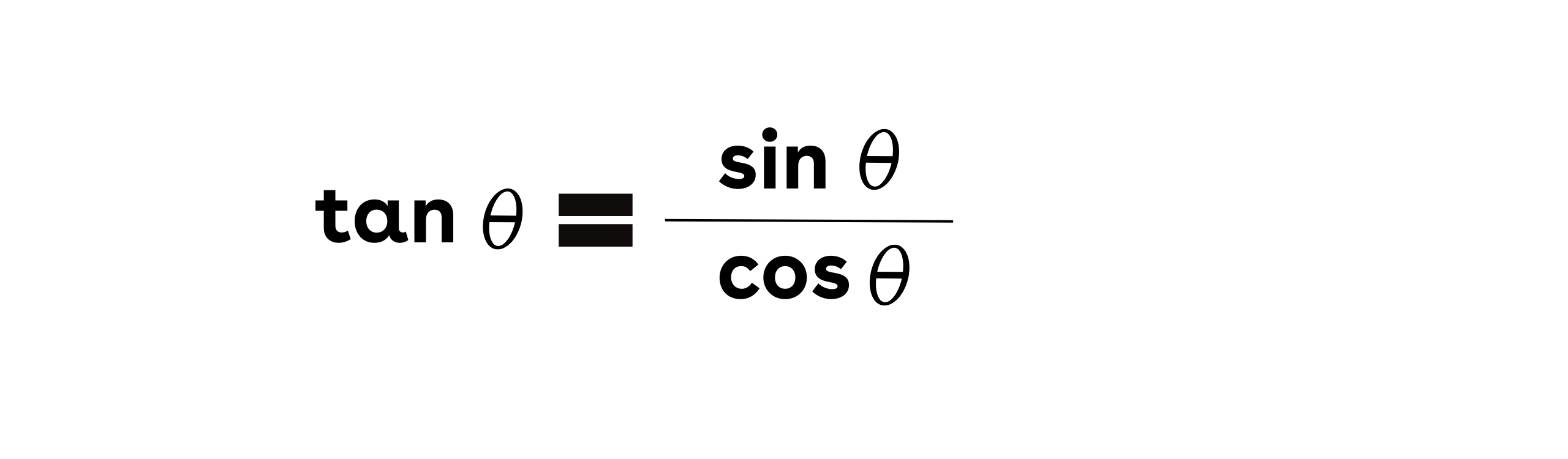 sin cos tan