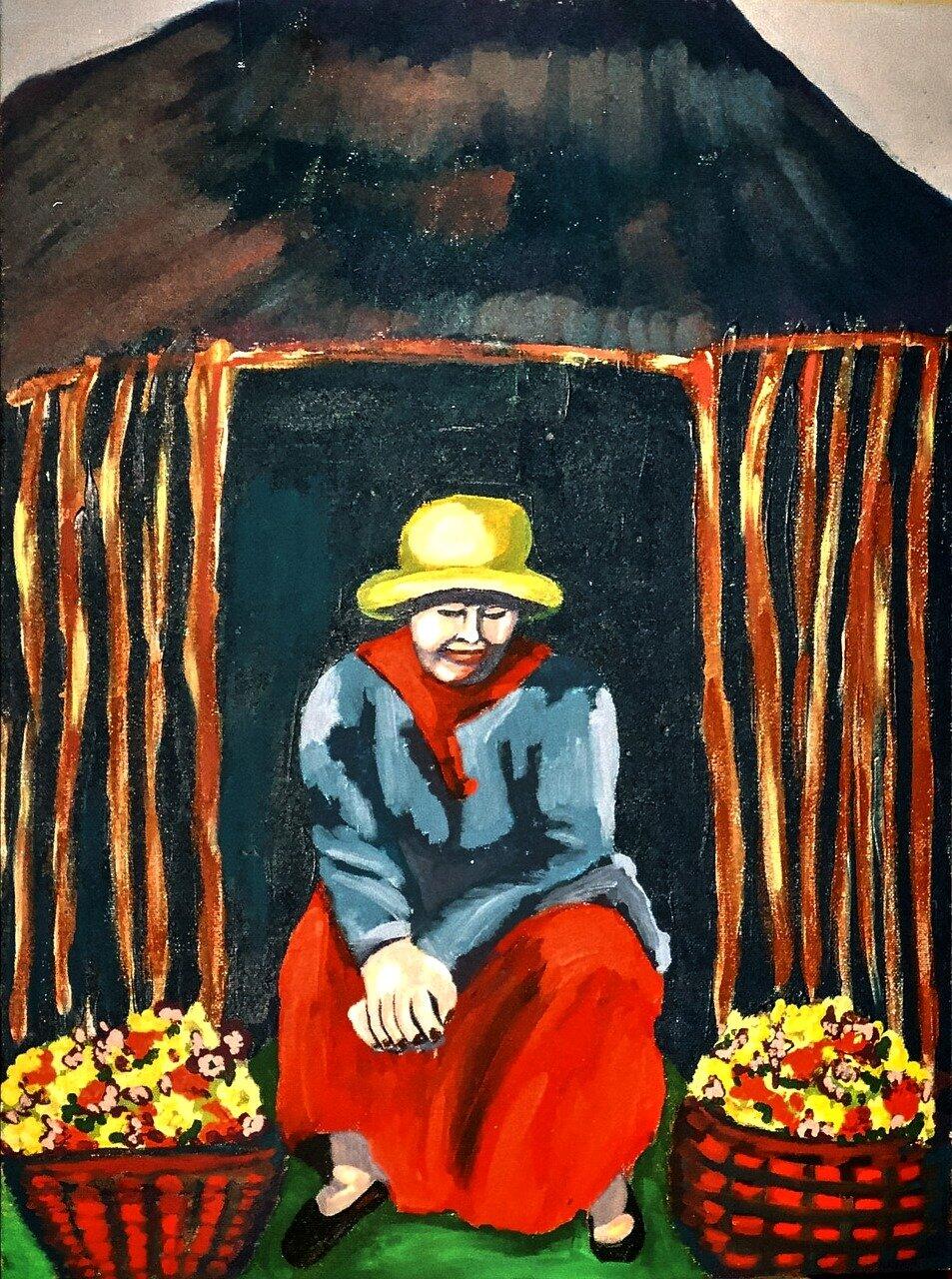 Inspirasi gambar cat akrilik 3, source: Pixabay