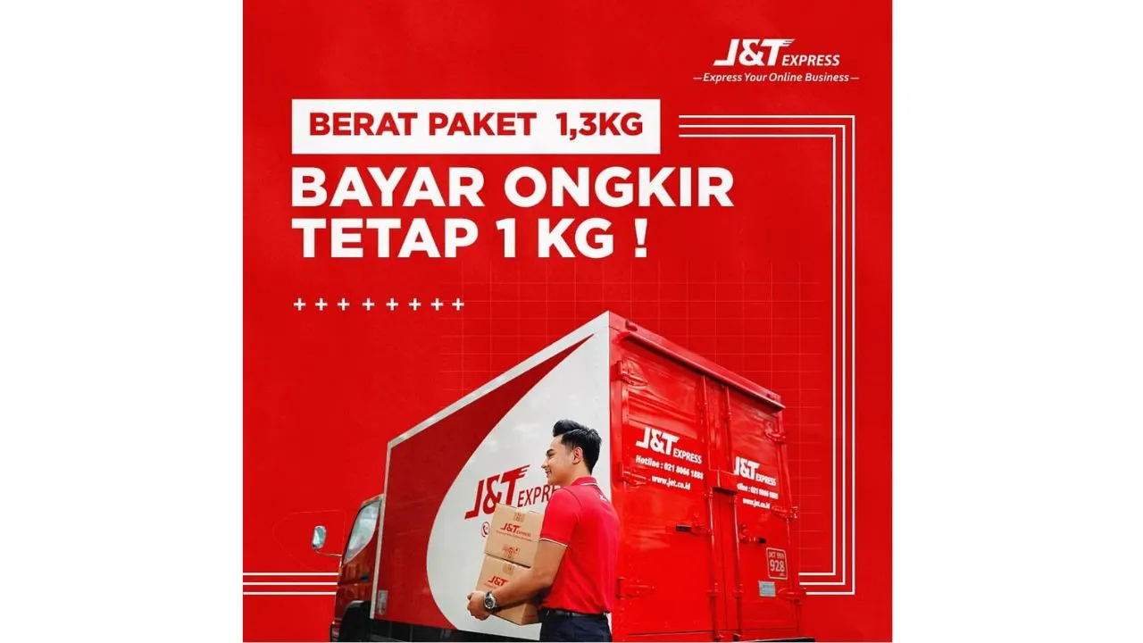 Contoh iklan layanan jasa kirim barang ke seluruh Indonesia, source: Kiriminaja
