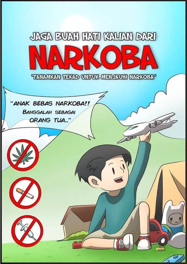 Iklan layanan masyarakat tentang narkoba, source: Pinterest