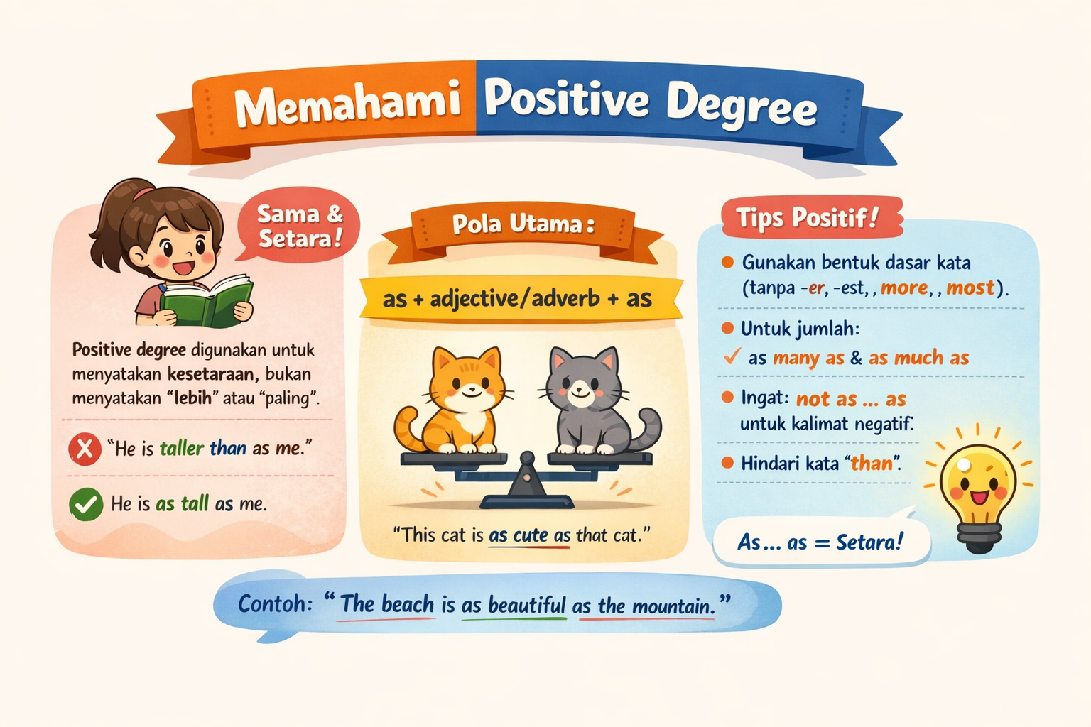 ilustrasi konsep positive degree