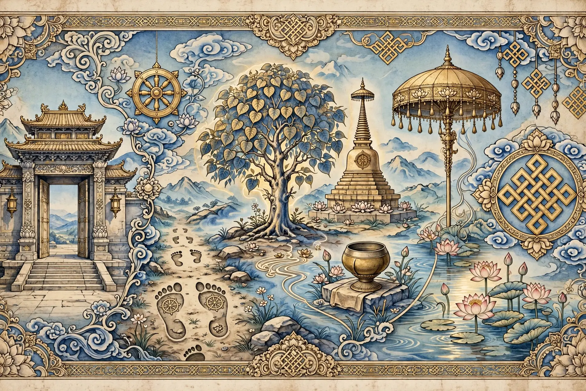 ilustrasi buddhisme