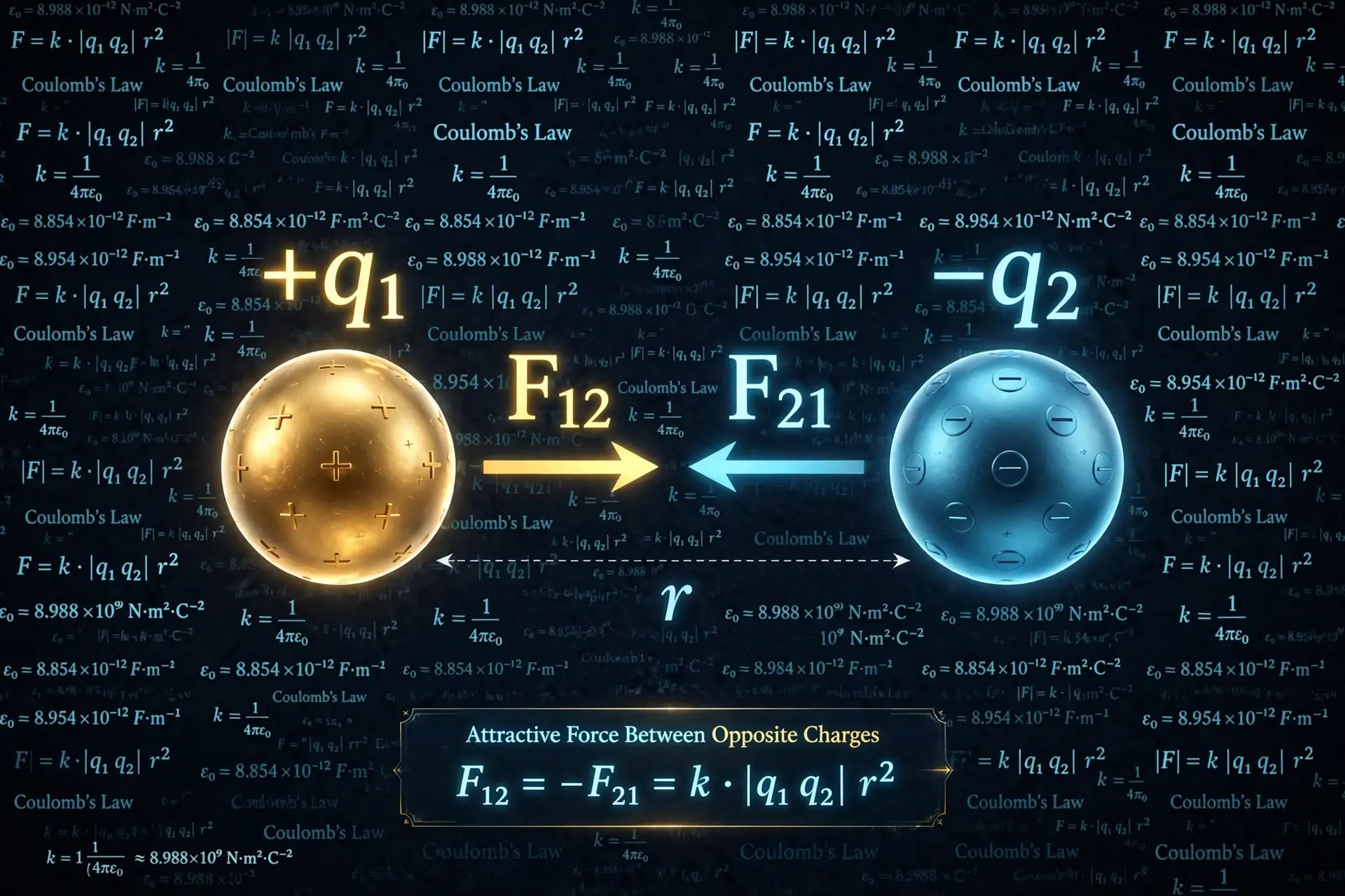 ilustrasi coulomb