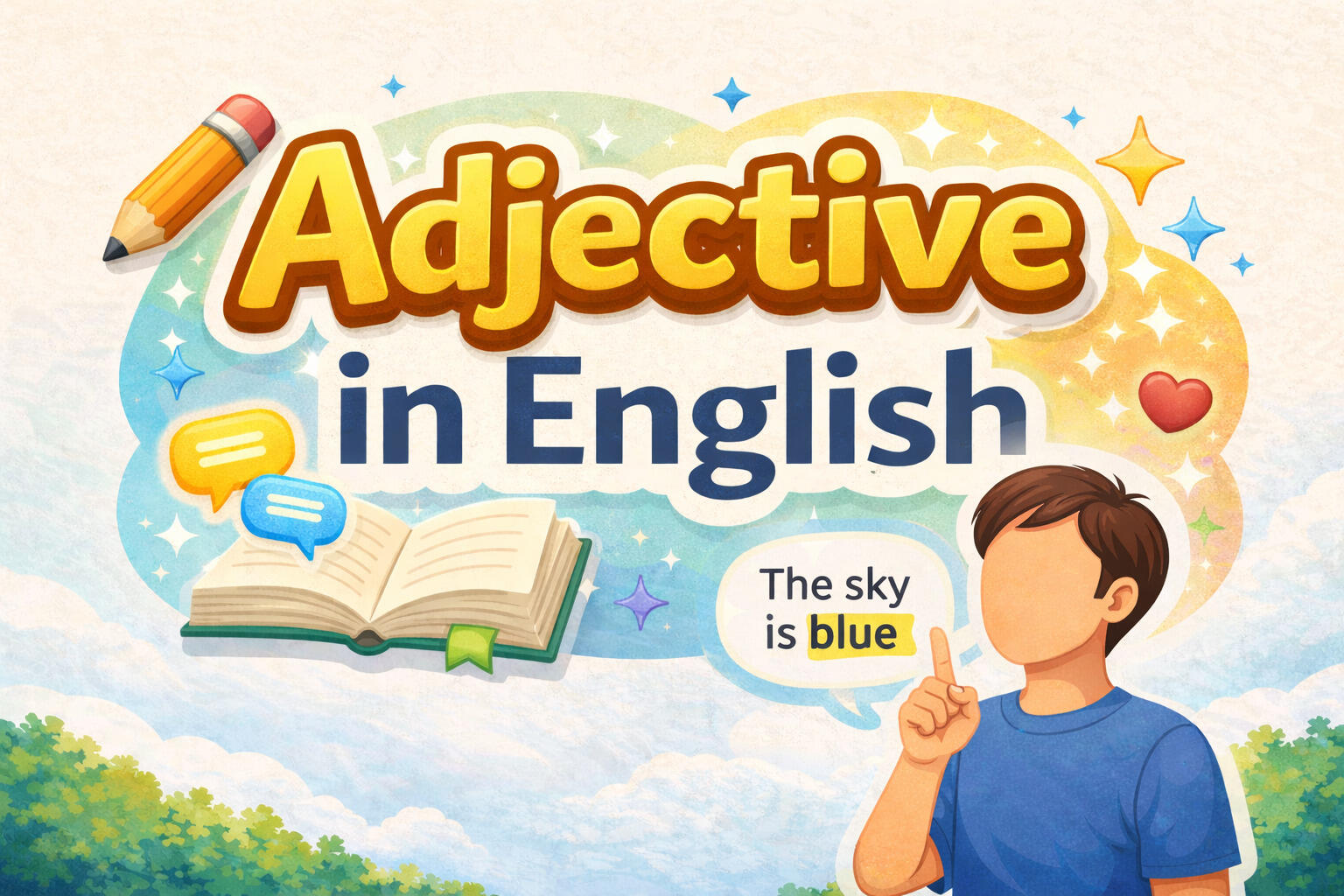 Bagaimana adjective digunakan dalam bahasa inggris?