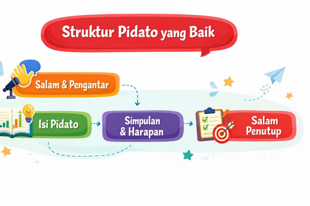Mengenal struktur pidato yang baik dan benar