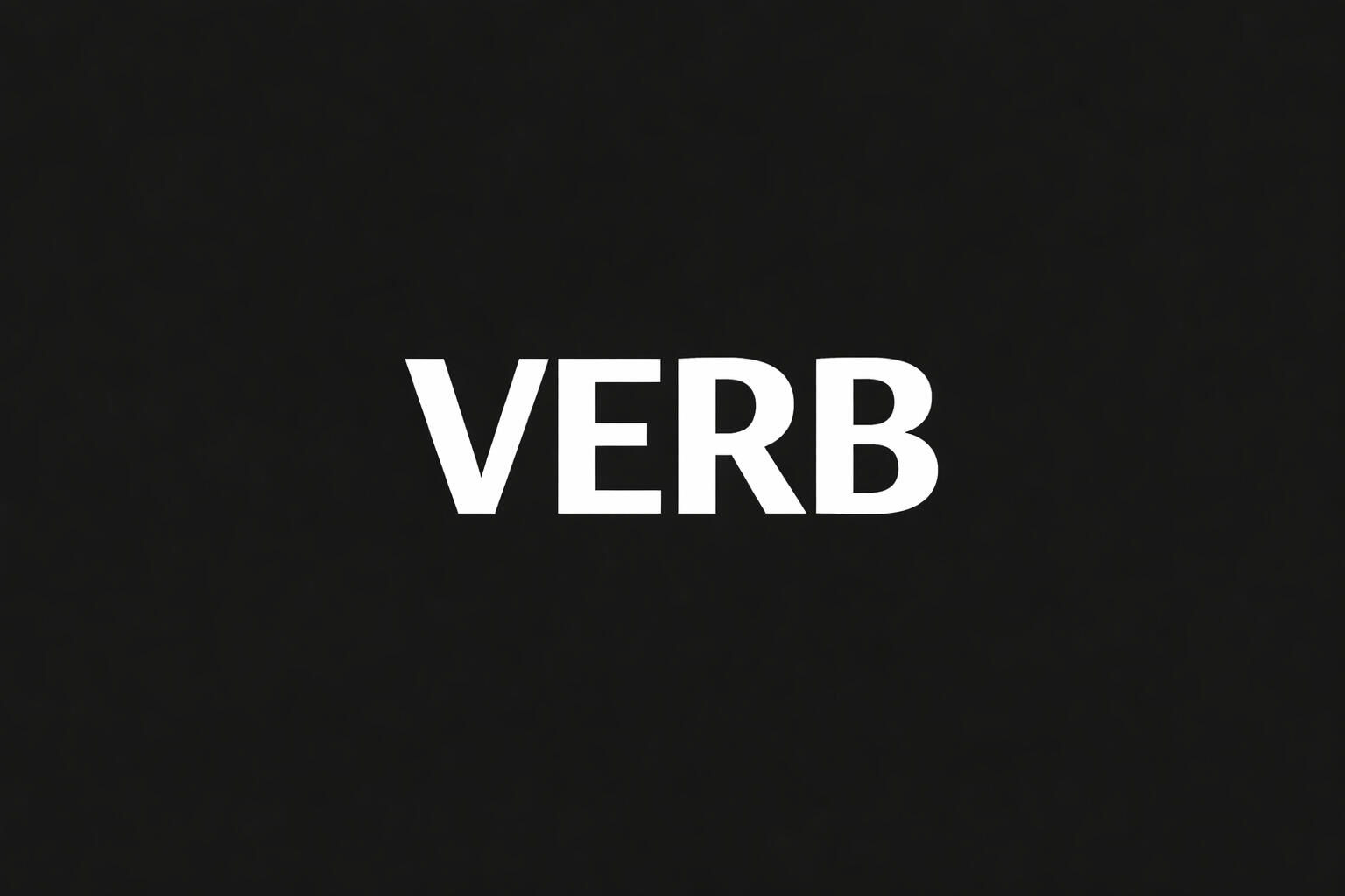 verb