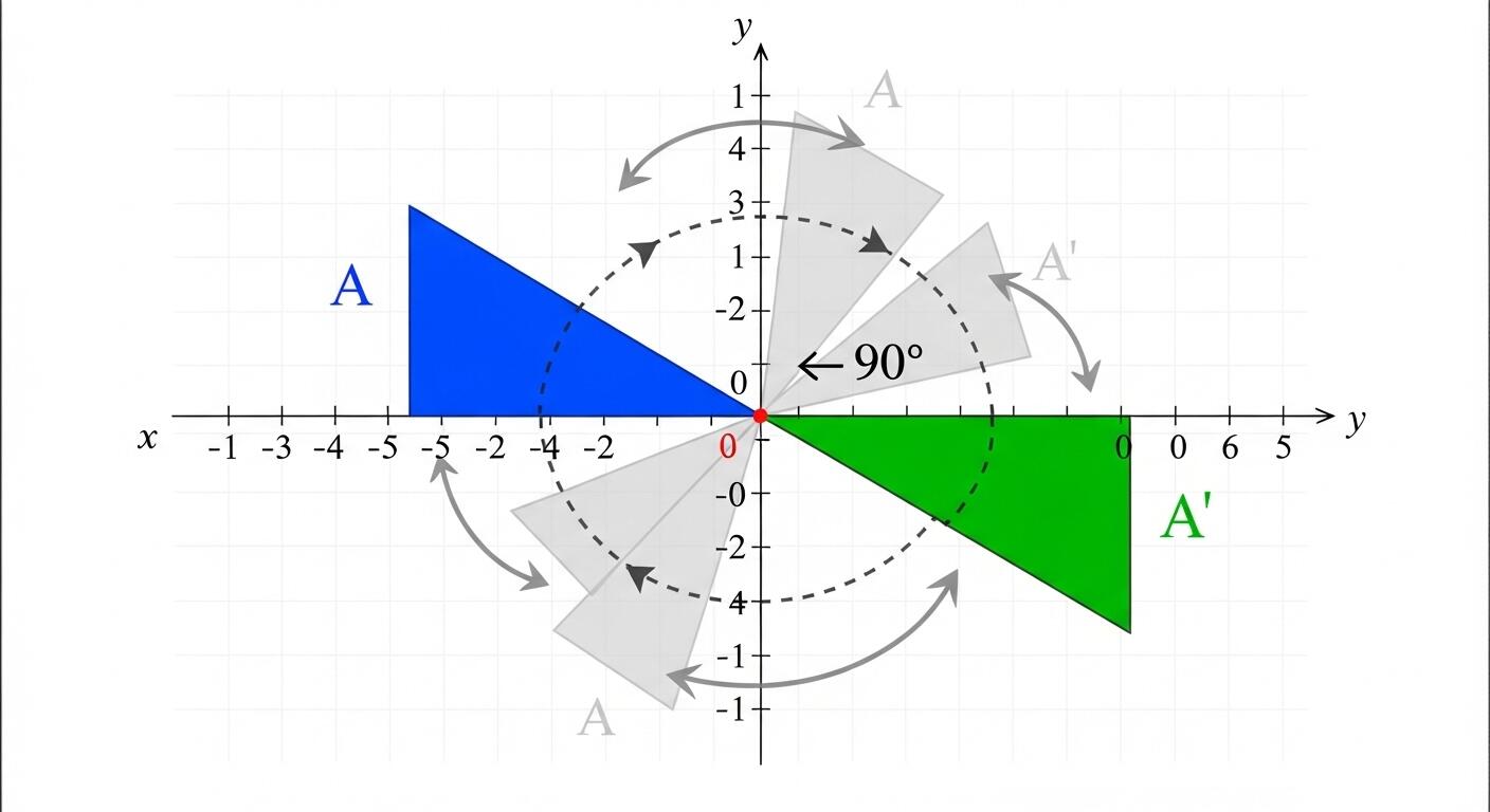 rotasi geometri matematika