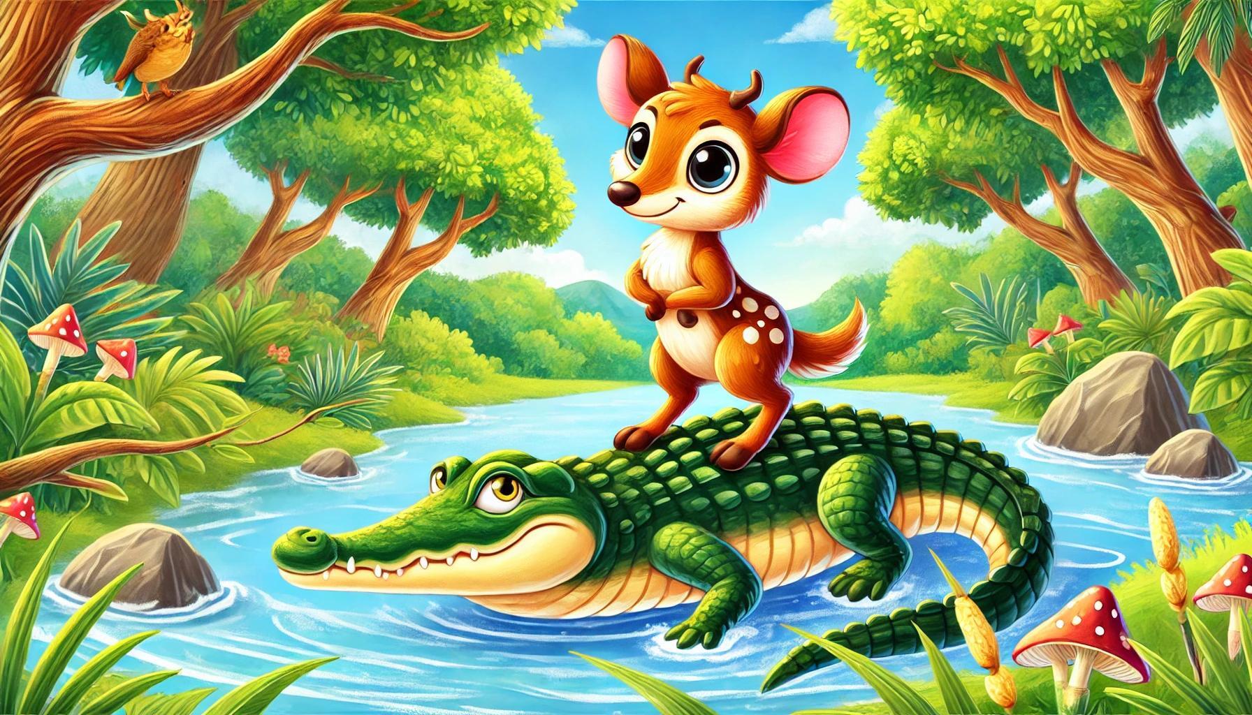 hewan kancil buaya